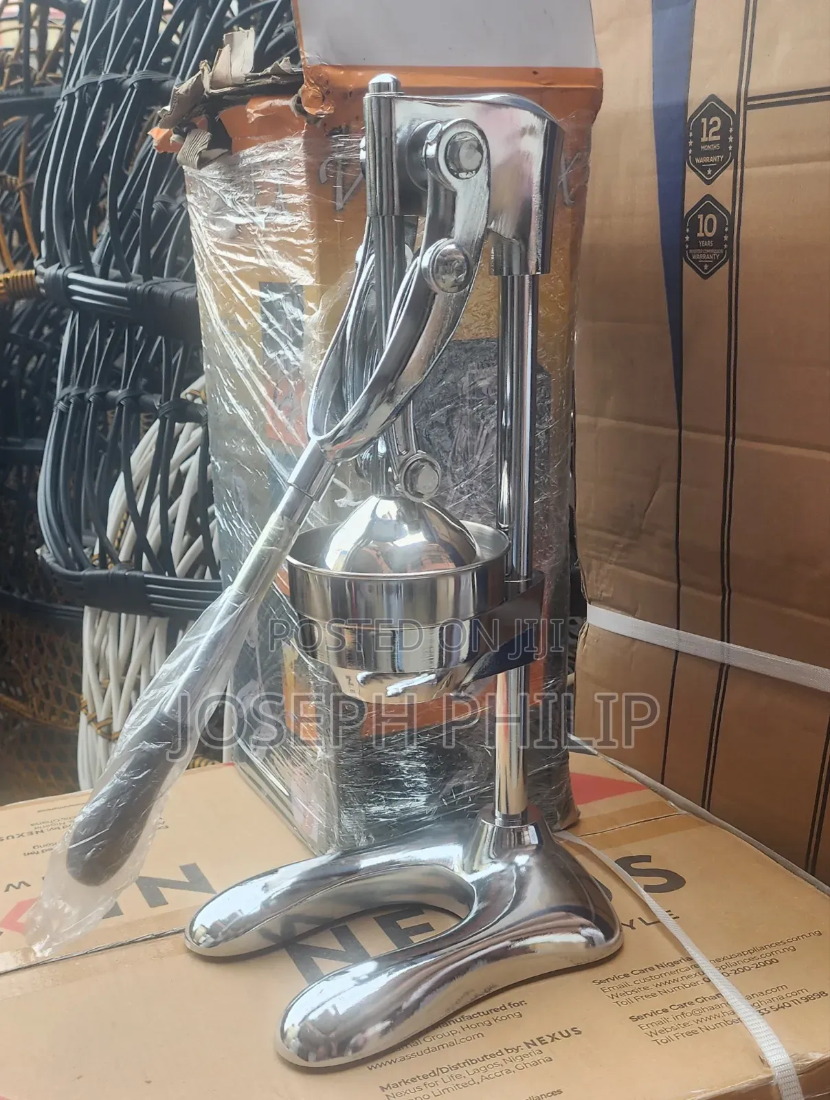 Manual Orange Jucier