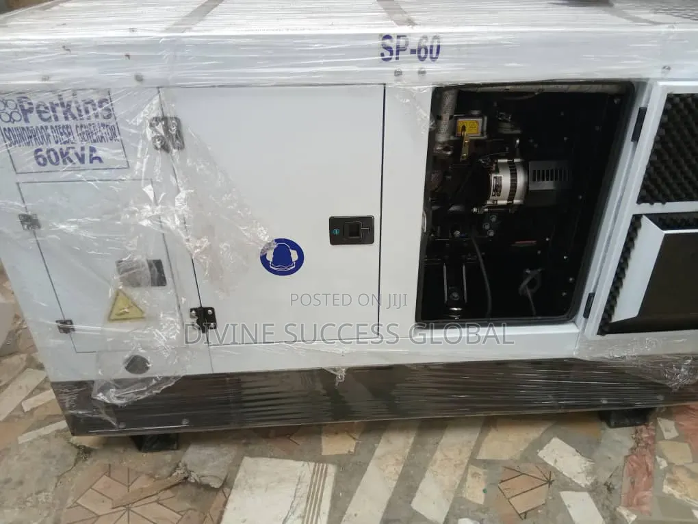 60kva Perkins Soundproof Diesel Generator