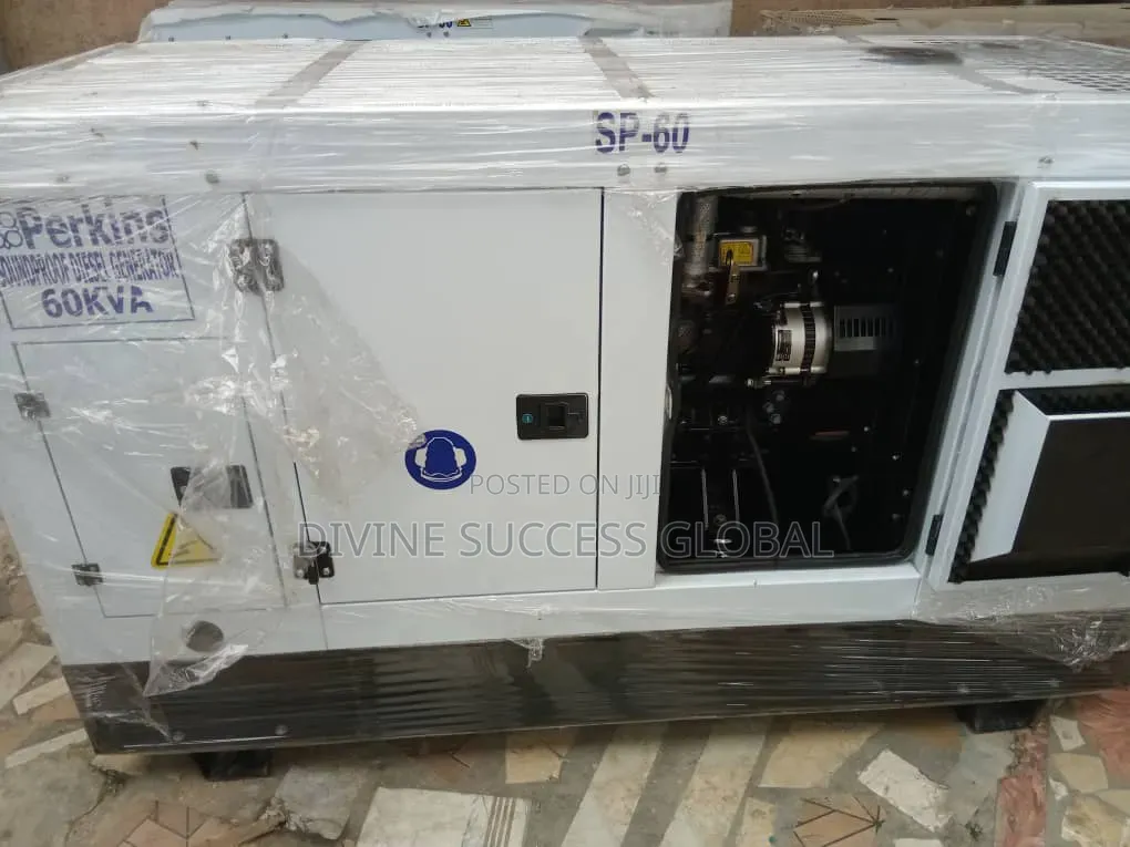 60kva Perkins Soundproof Diesel Generator