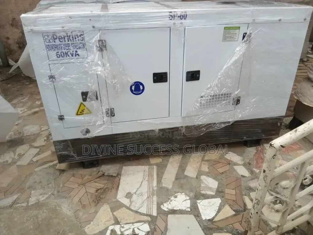 60kva Perkins Soundproof Diesel Generator