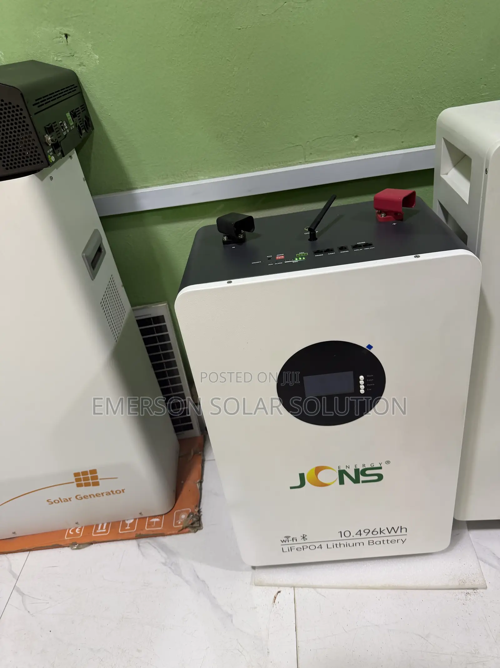 JCNS 48V 10kWh Lithium Battery WiFi/Bluetooth