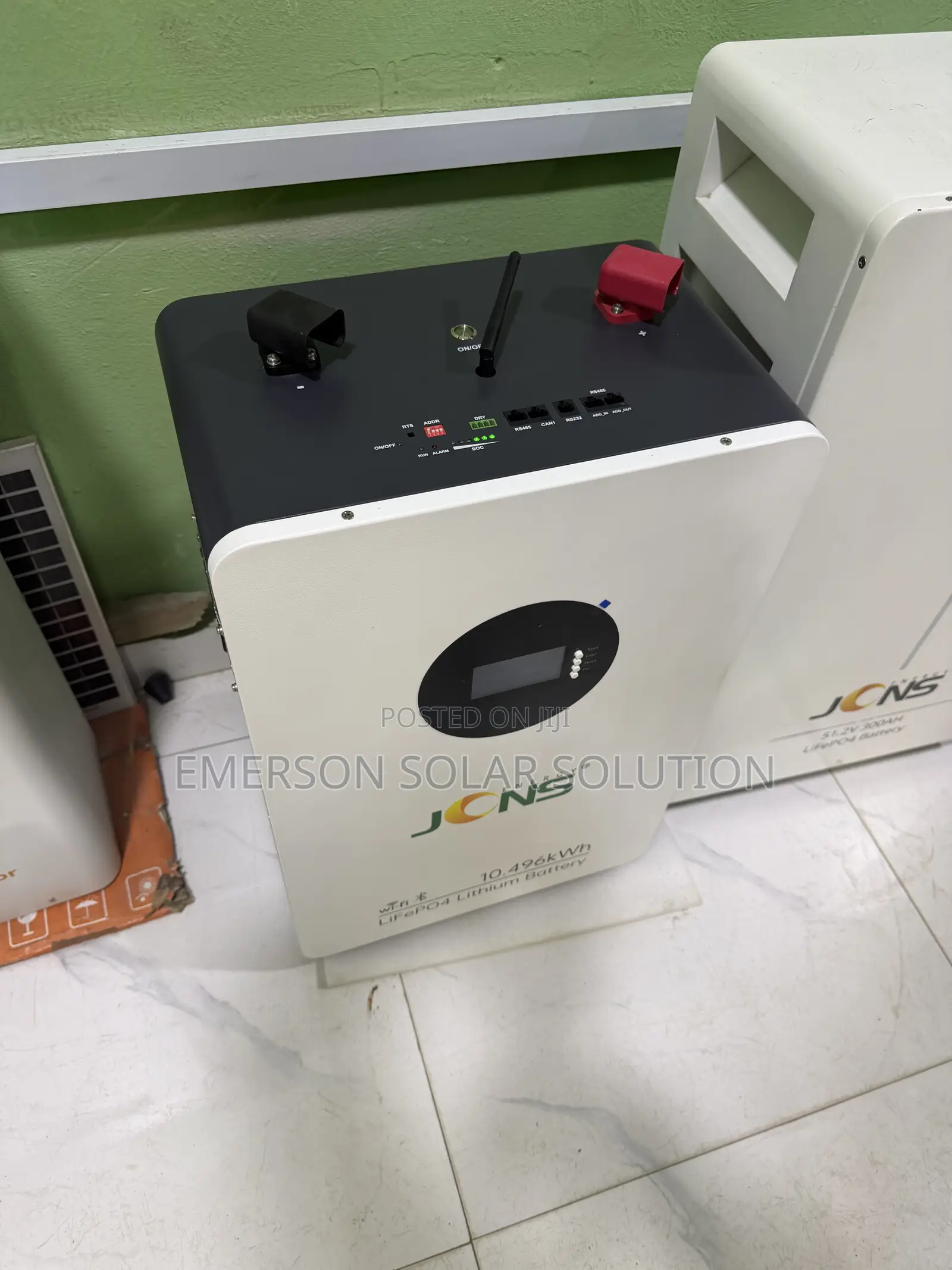 JCNS 48V 10kWh Lithium Battery WiFi/Bluetooth