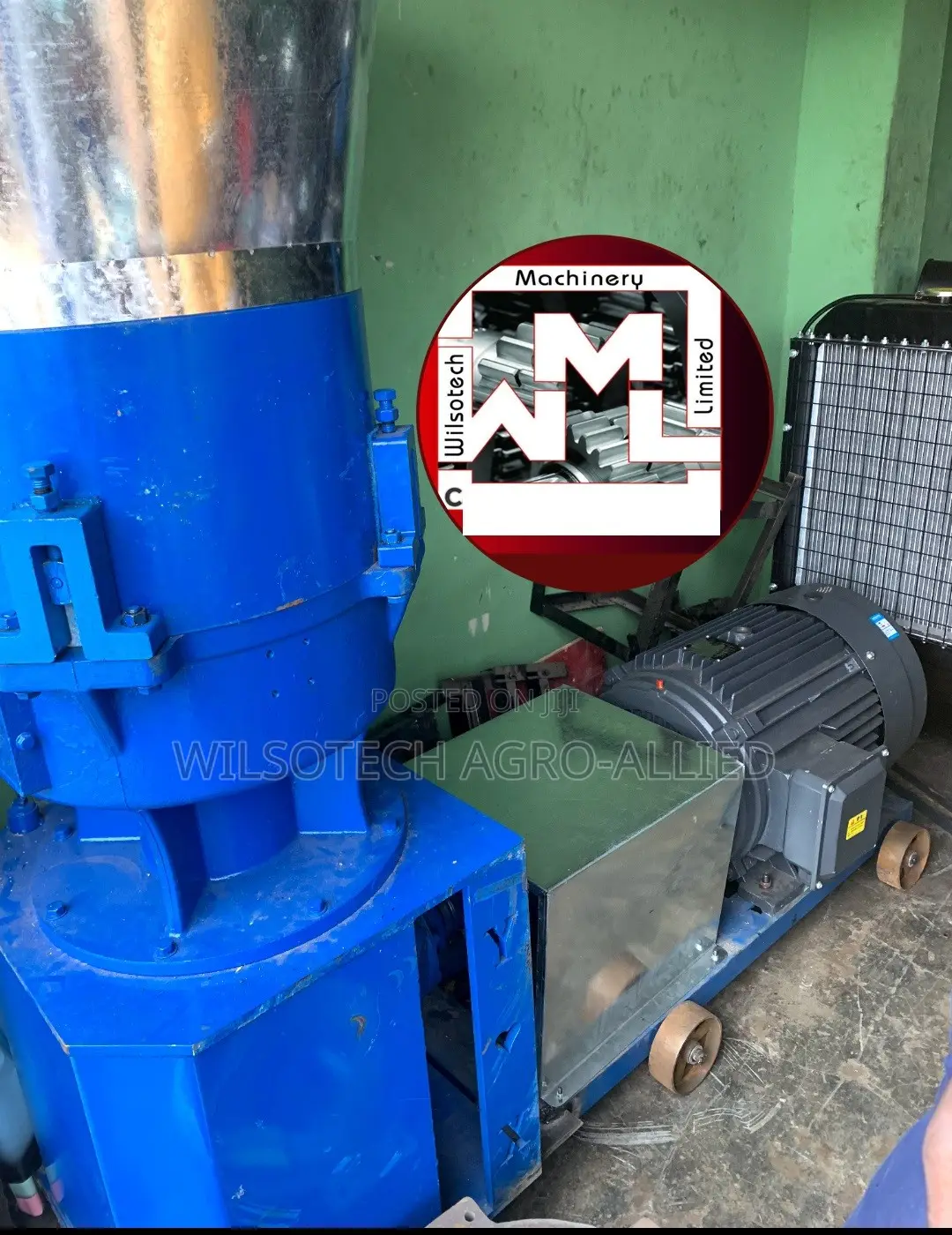 2tons/Hr Electric Motor Pelletizer Machine
