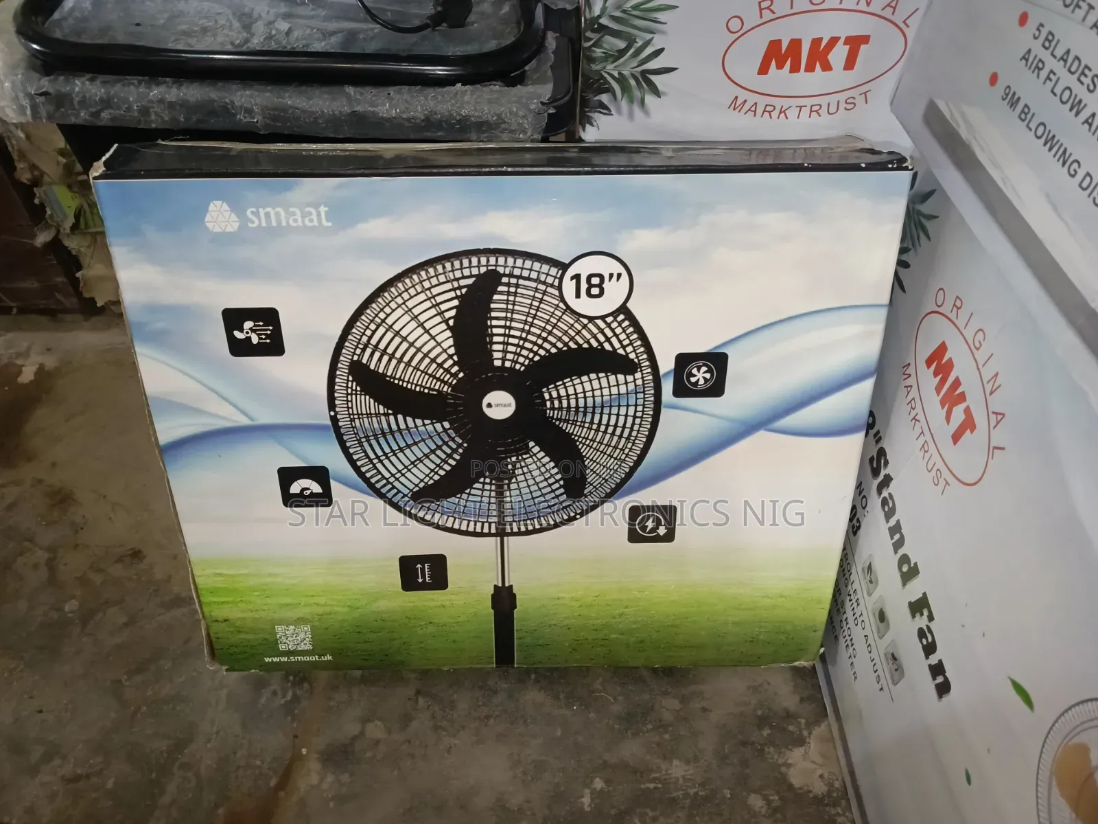 Smart Standing Fan 18 Inches