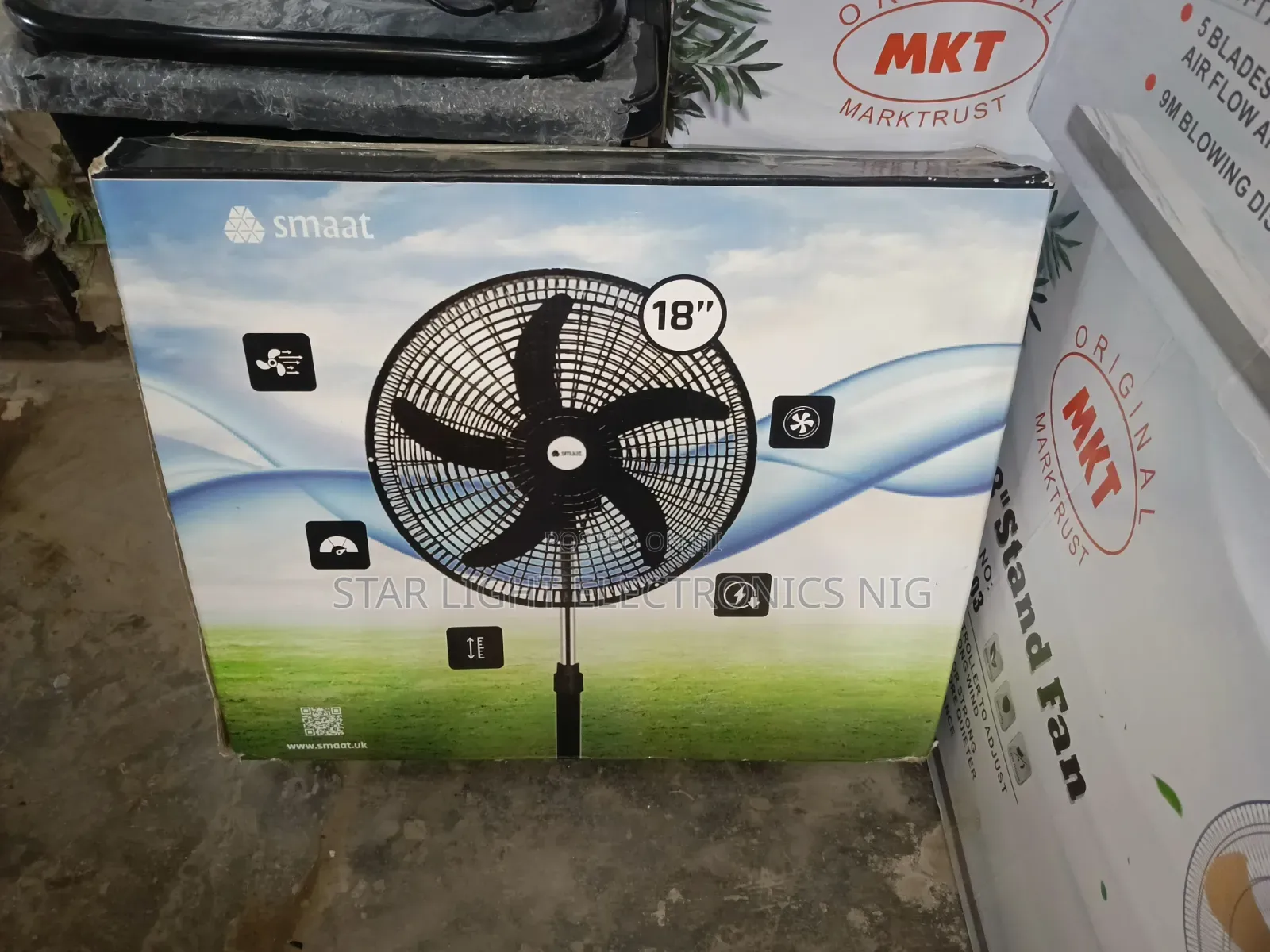 Smart Standing Fan 18 Inches