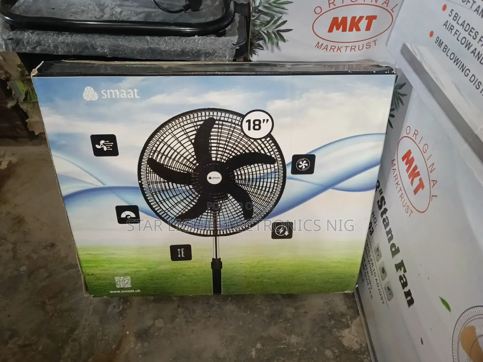 Smart Standing Fan 18 Inches