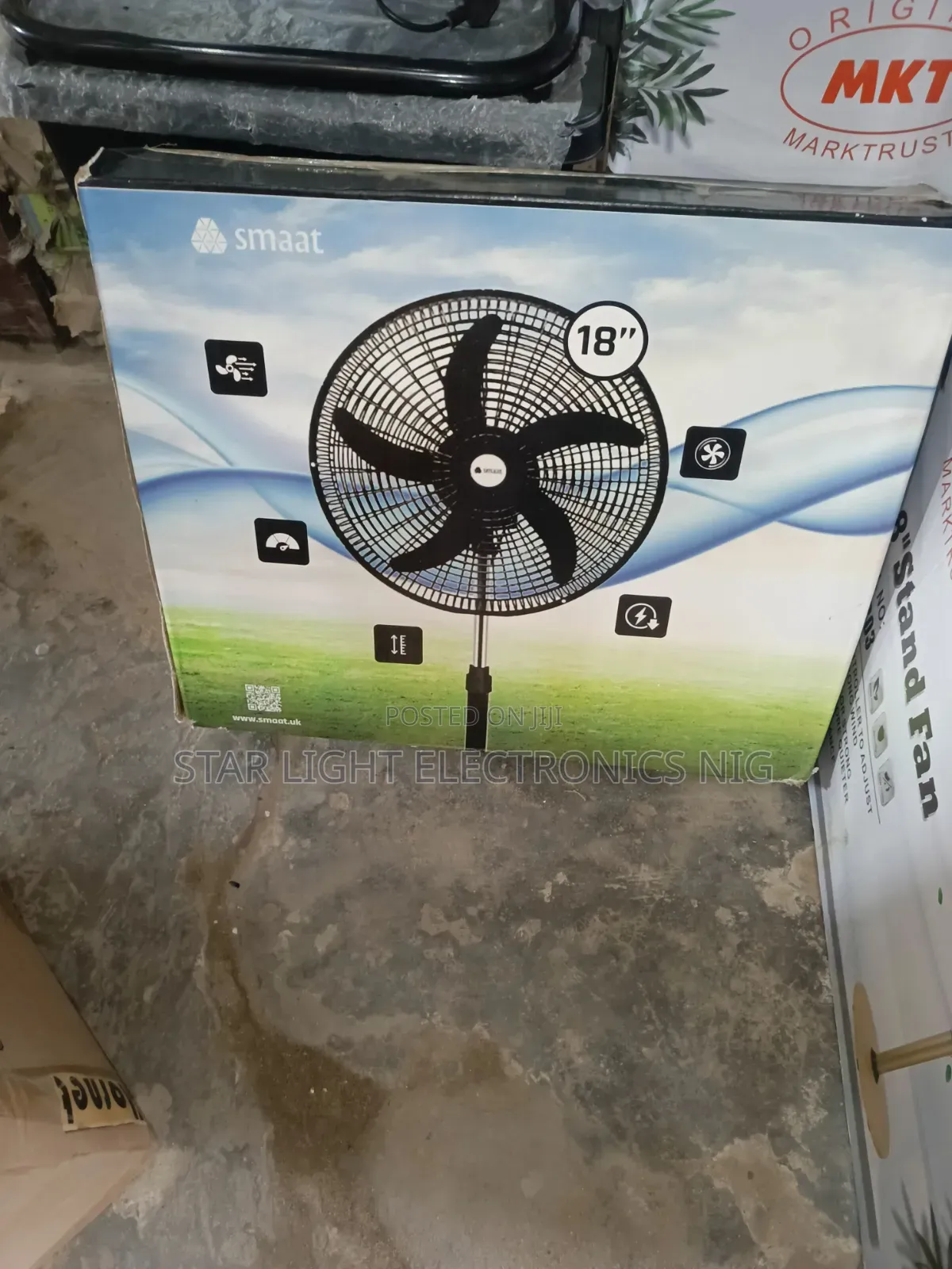Smart Standing Fan 18 Inches