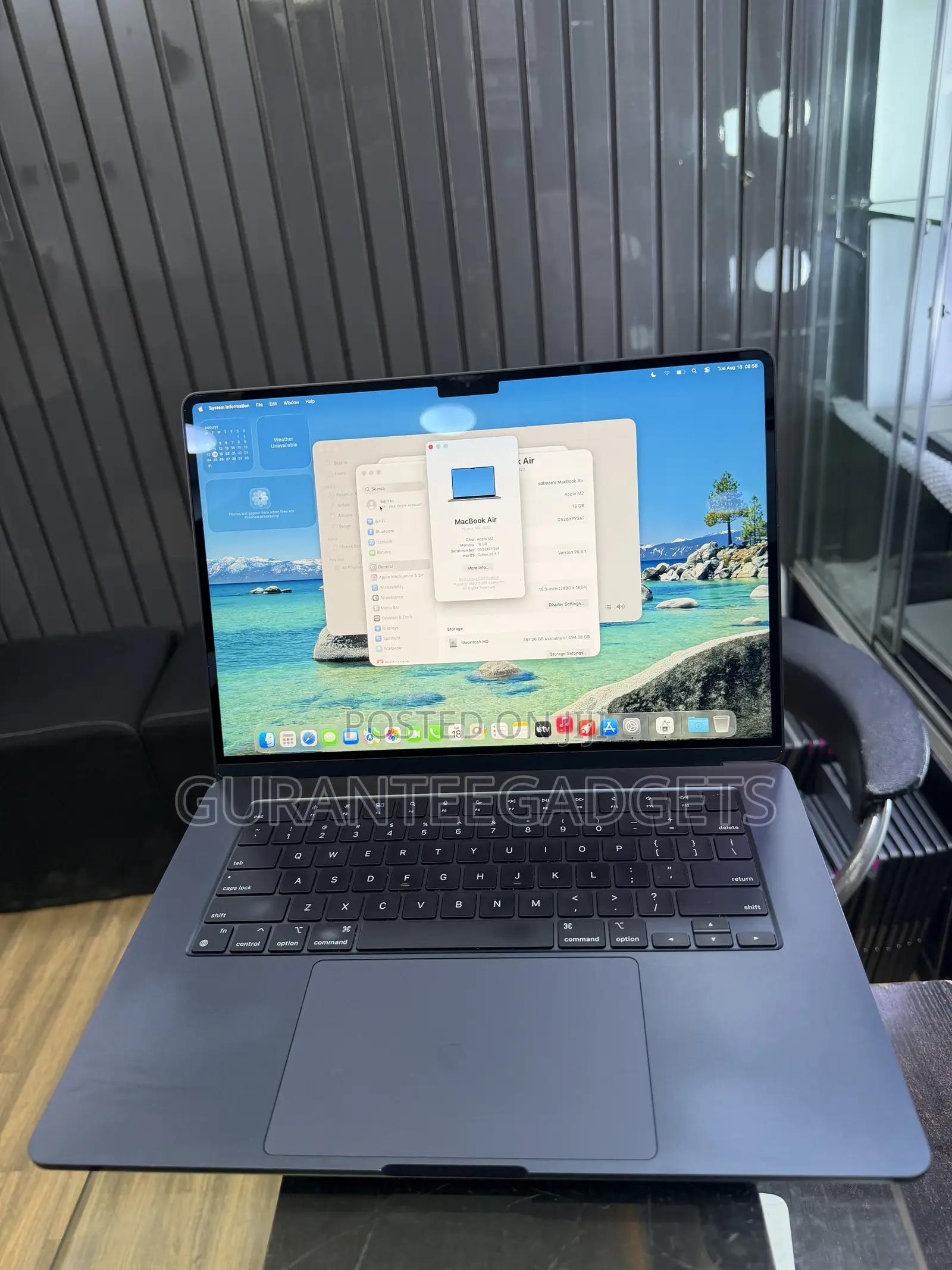 Laptop Apple MacBook Air 2023 M2 16GB Apple M2 SSD 512GB