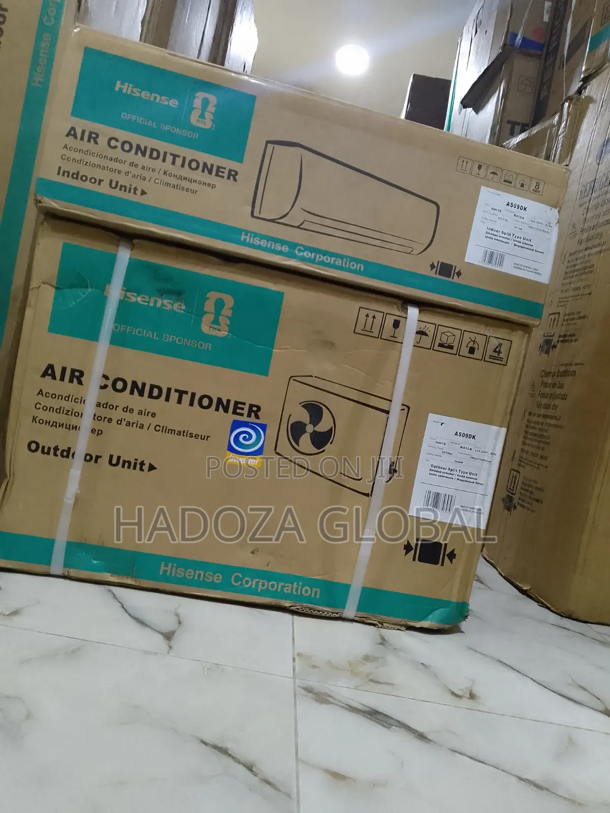 Wall-Mounted Hisense Split AC 1.5hp As12dk1