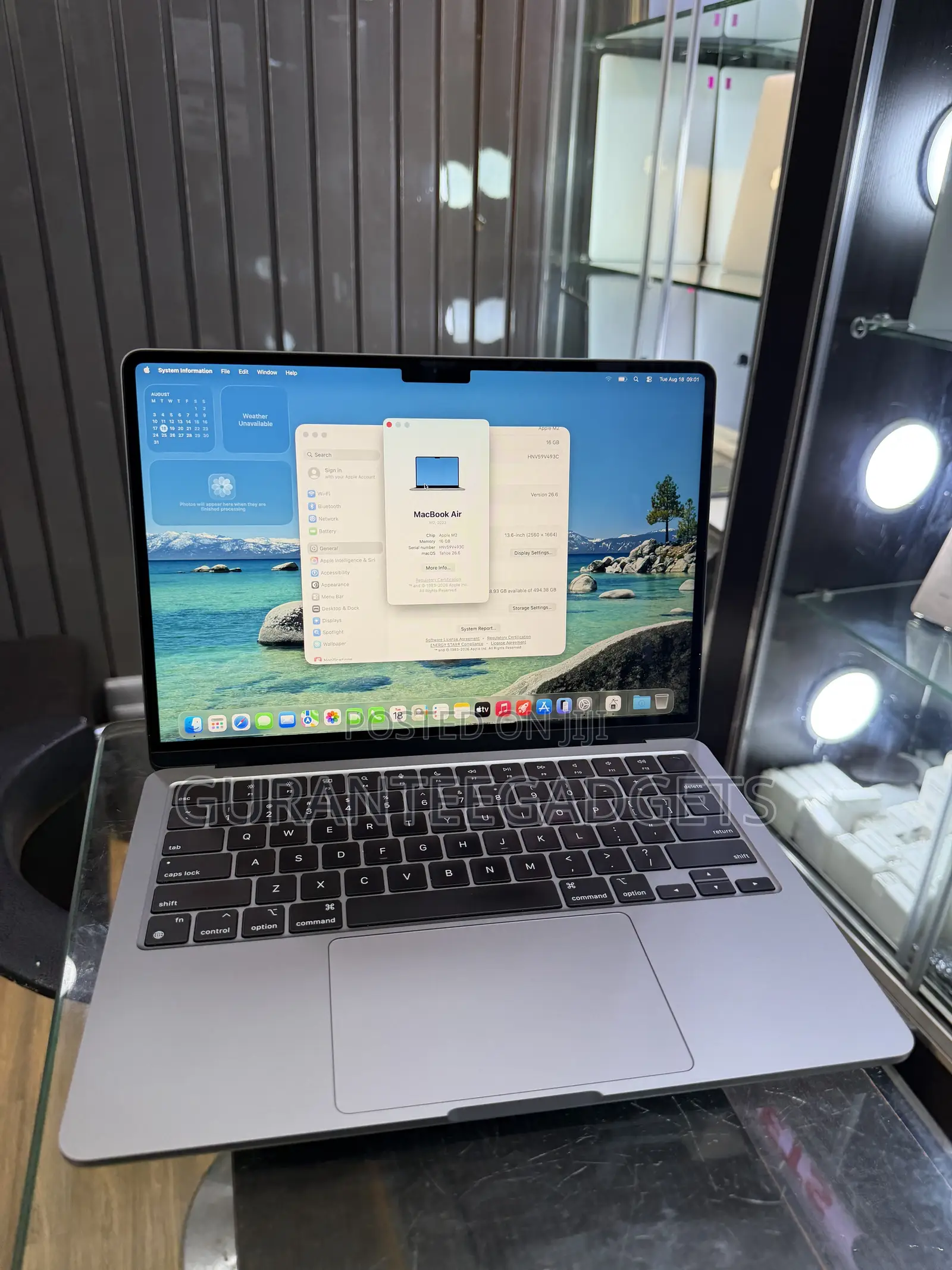 Laptop Apple MacBook Air 2022 M2 16GB Apple M2 SSD 512GB
