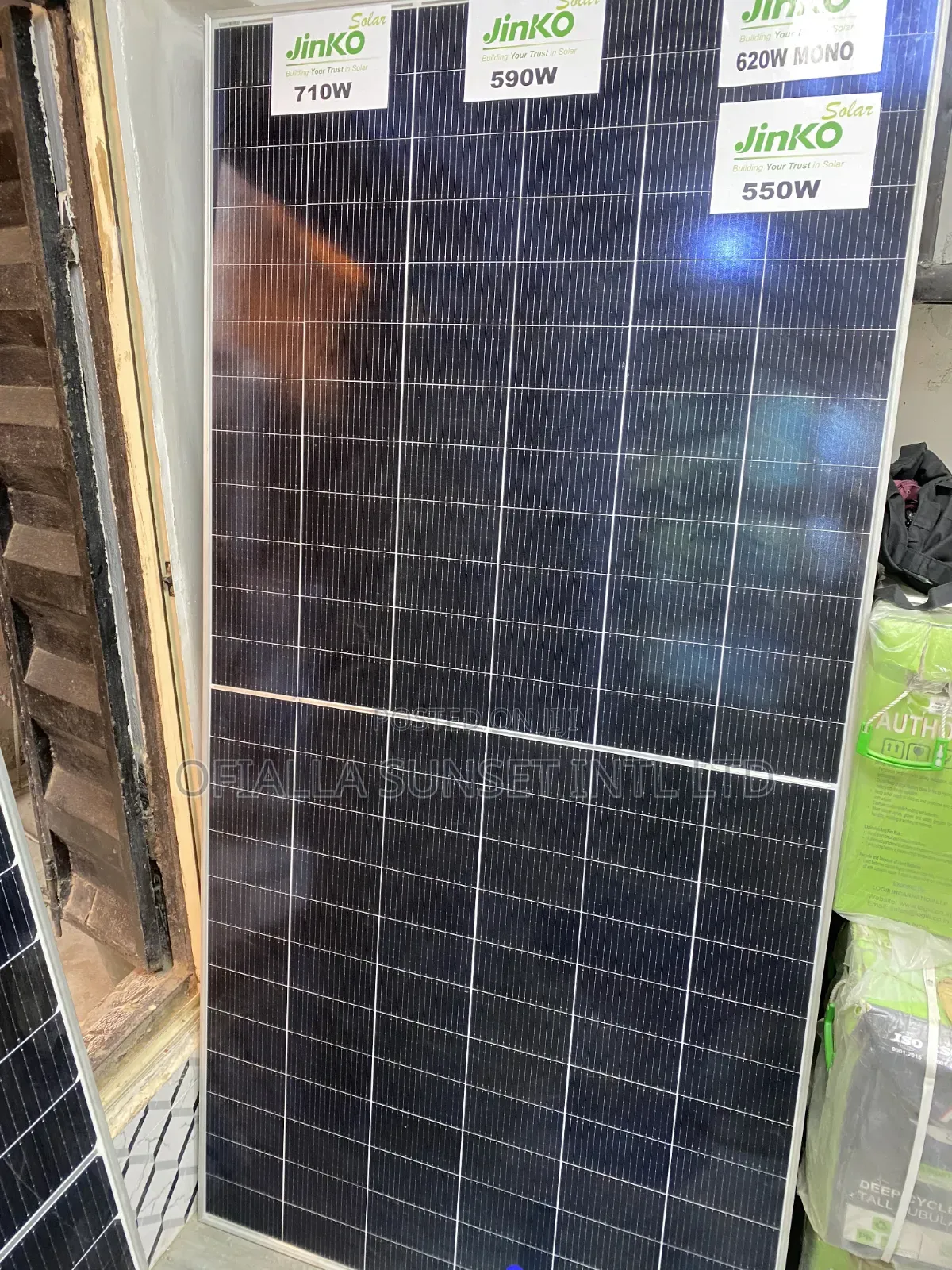 600w Jinko Mono Solar Panels Module