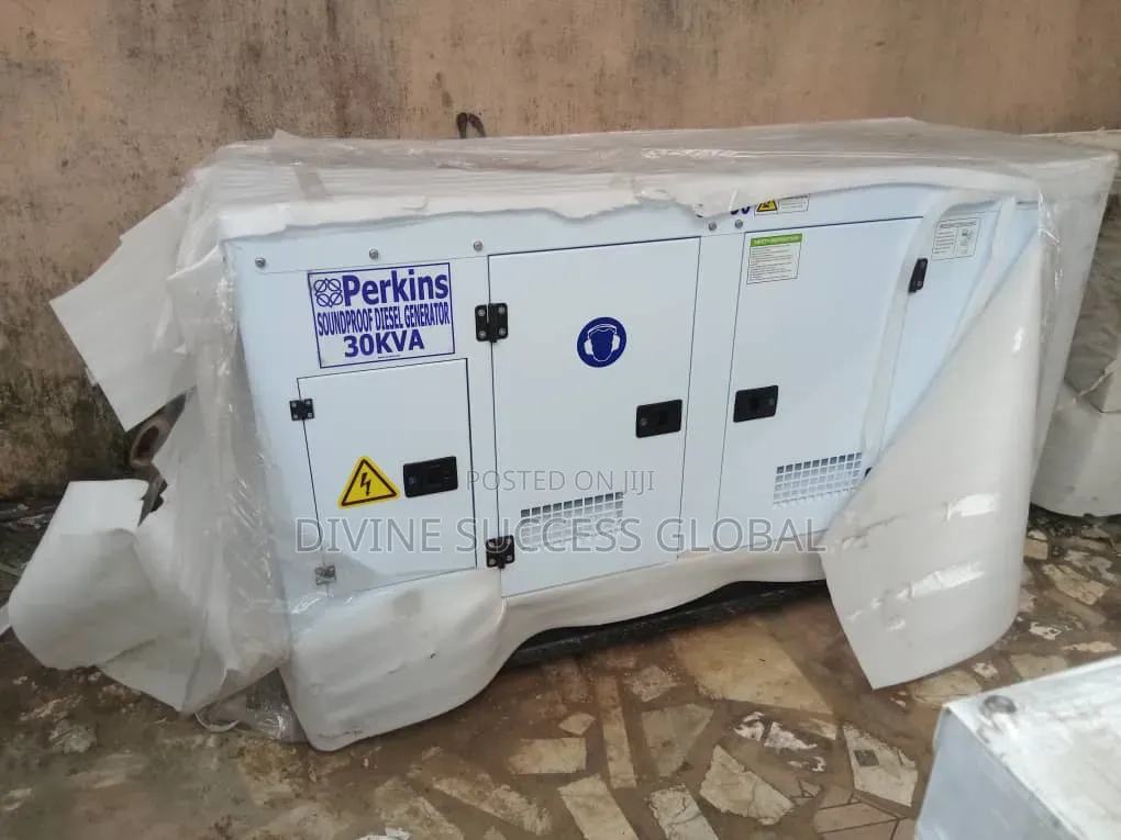 30kva Perkins Soundproof Diesel Generator