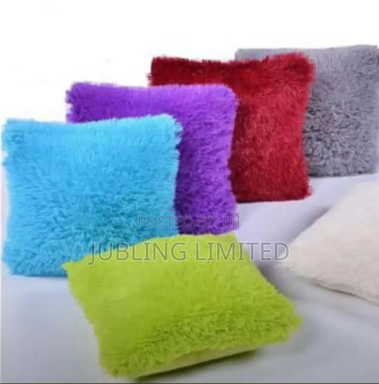 Fluffy Fur Throw Pillow | Soft Decorative Cushion for Bed & Sofa