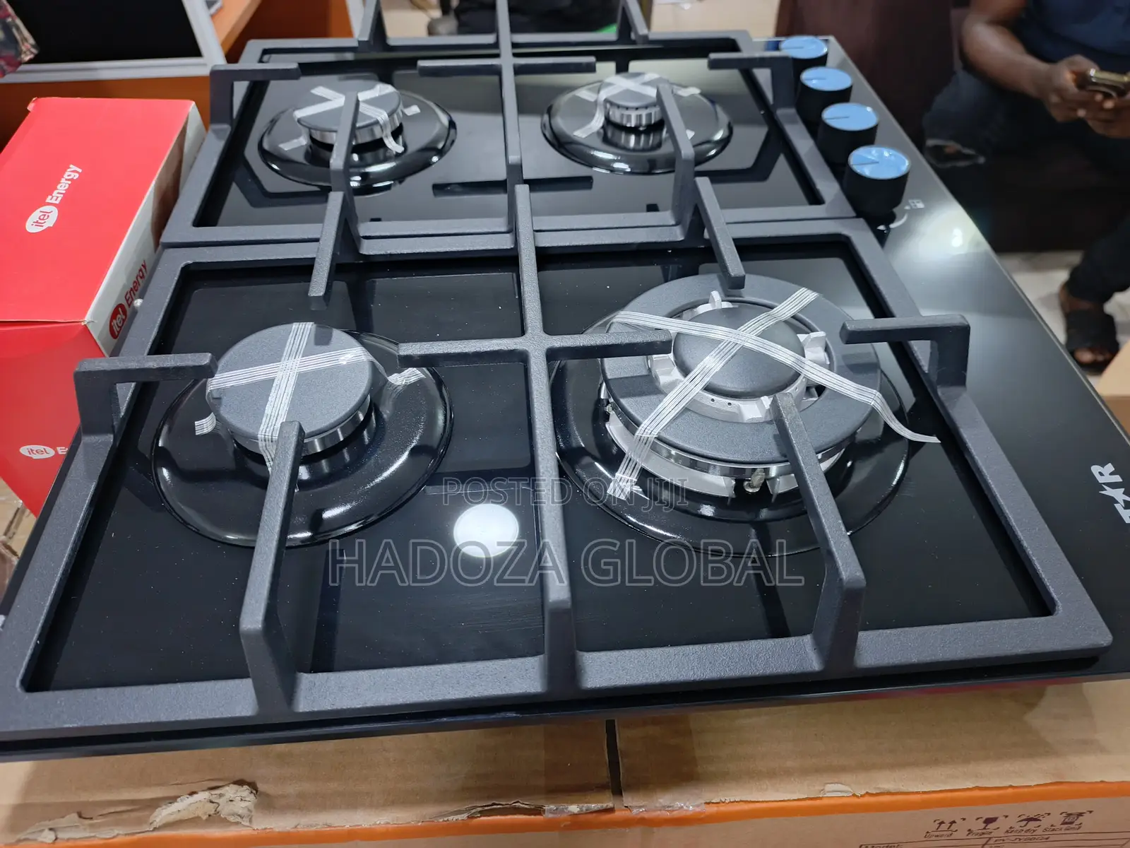 Polystar 4-Burner Gas Hob – Premium for Fast and Easy Meal Preparation