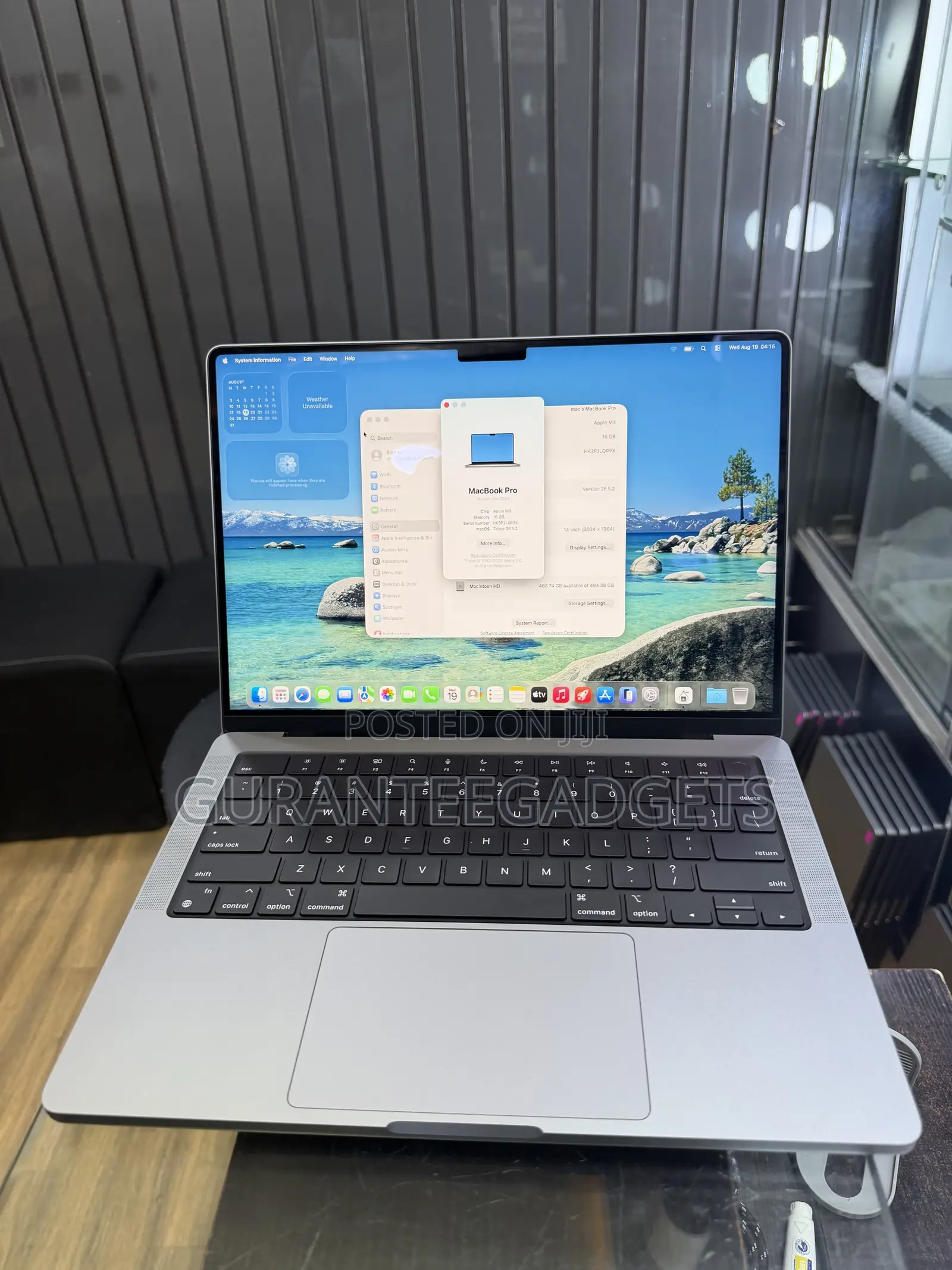 Laptop Apple MacBook Pro 2023 M3 16GB Apple M3 SSD 512GB