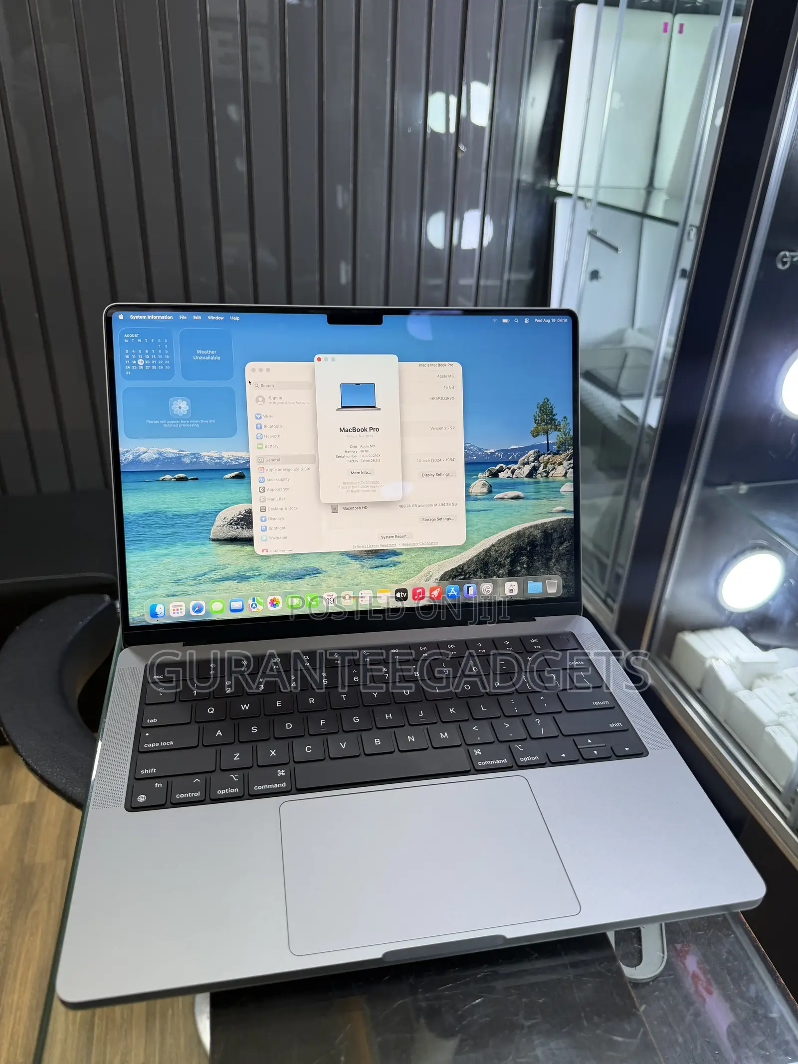 Laptop Apple MacBook Pro 2023 M3 16GB Apple M3 SSD 512GB