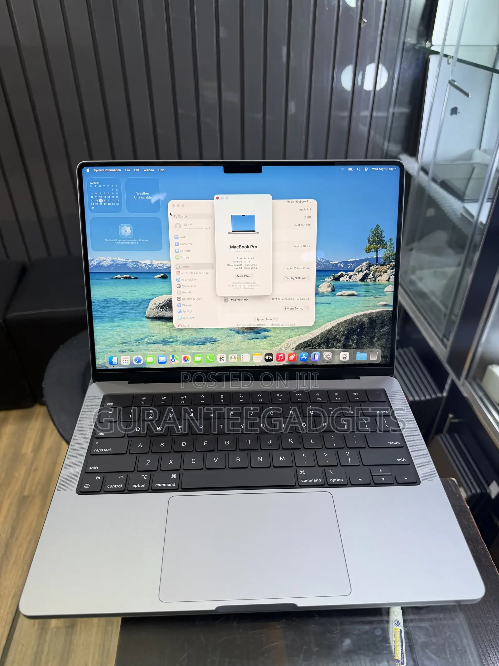 Laptop Apple MacBook Pro 2023 M3 16GB Apple M3 SSD 512GB