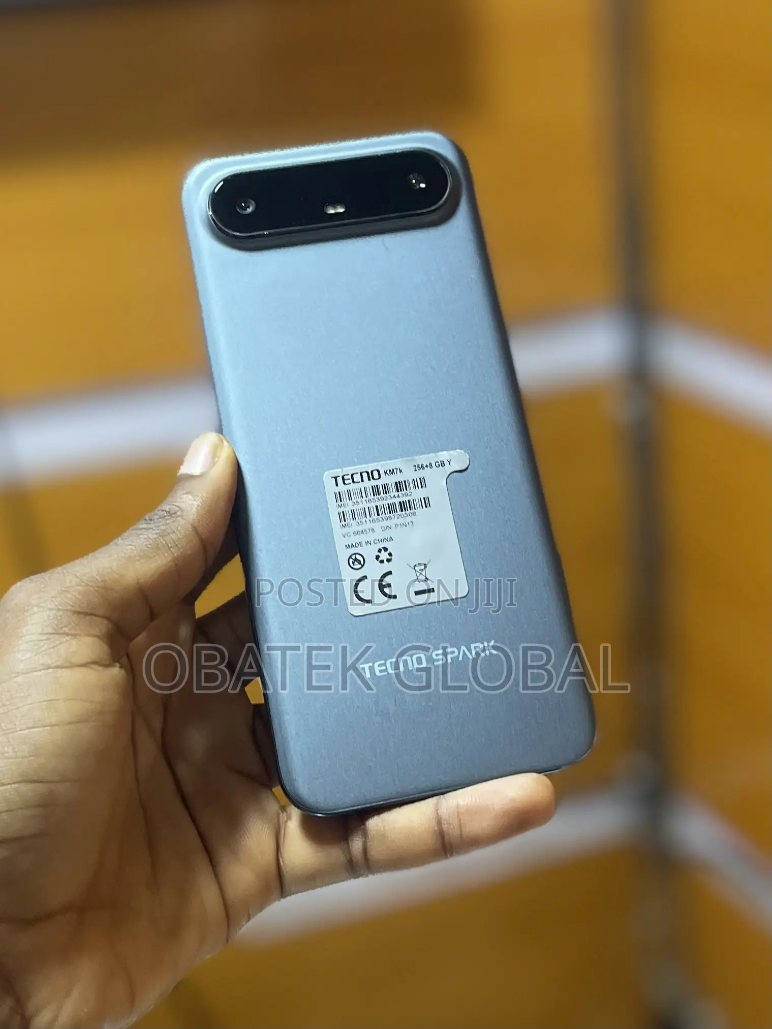 Tecno Spark Slim 256 GB Black
