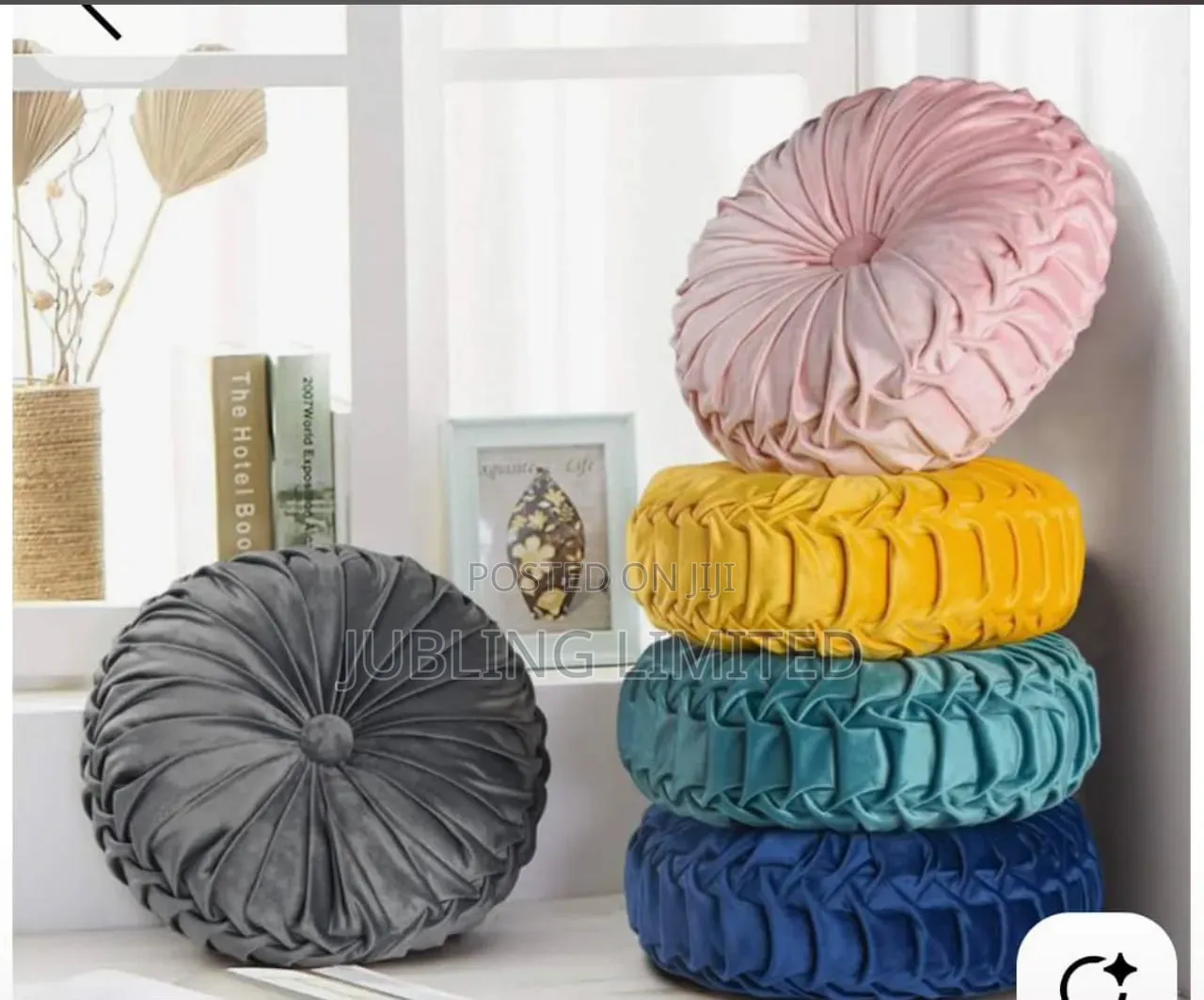 Ring Throw Pillow | Unique Decorative Cushion for Bed & Sofa