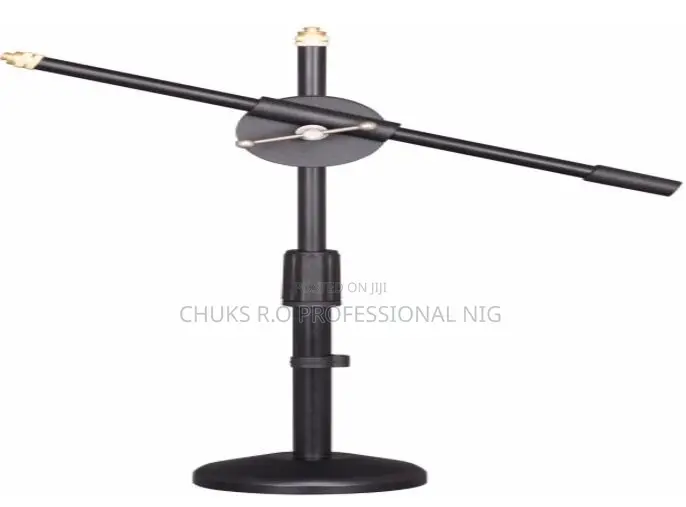 Desktop/Tabletop Microphone Stand With Boom Arm