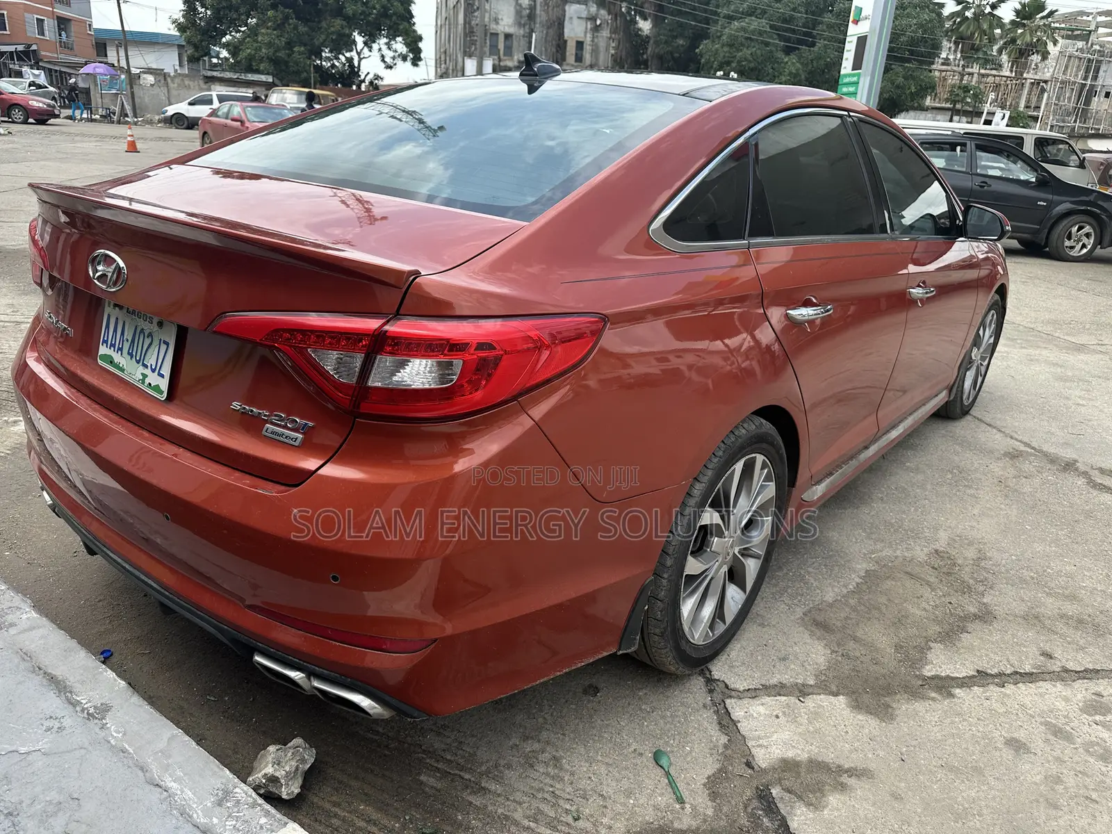Hyundai Sonata 2015 Orange