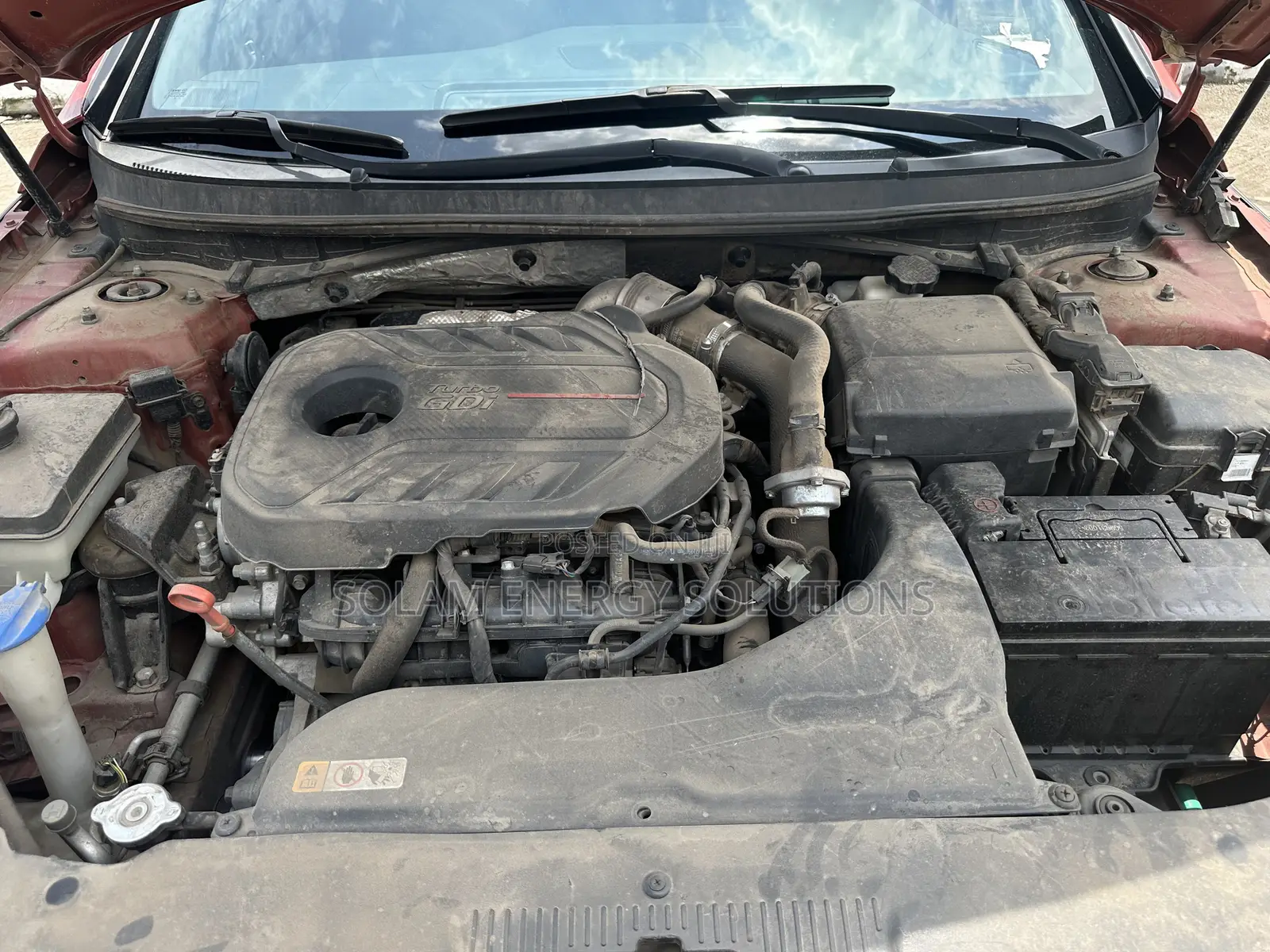 Hyundai Sonata 2015 Orange