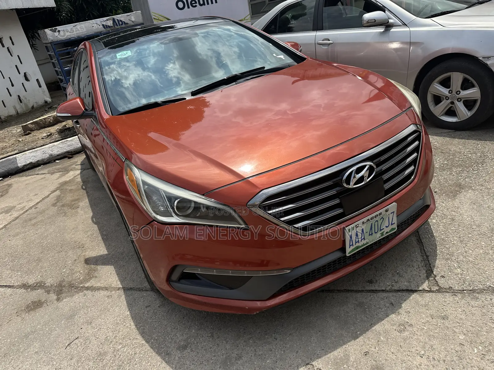 Hyundai Sonata 2015 Orange