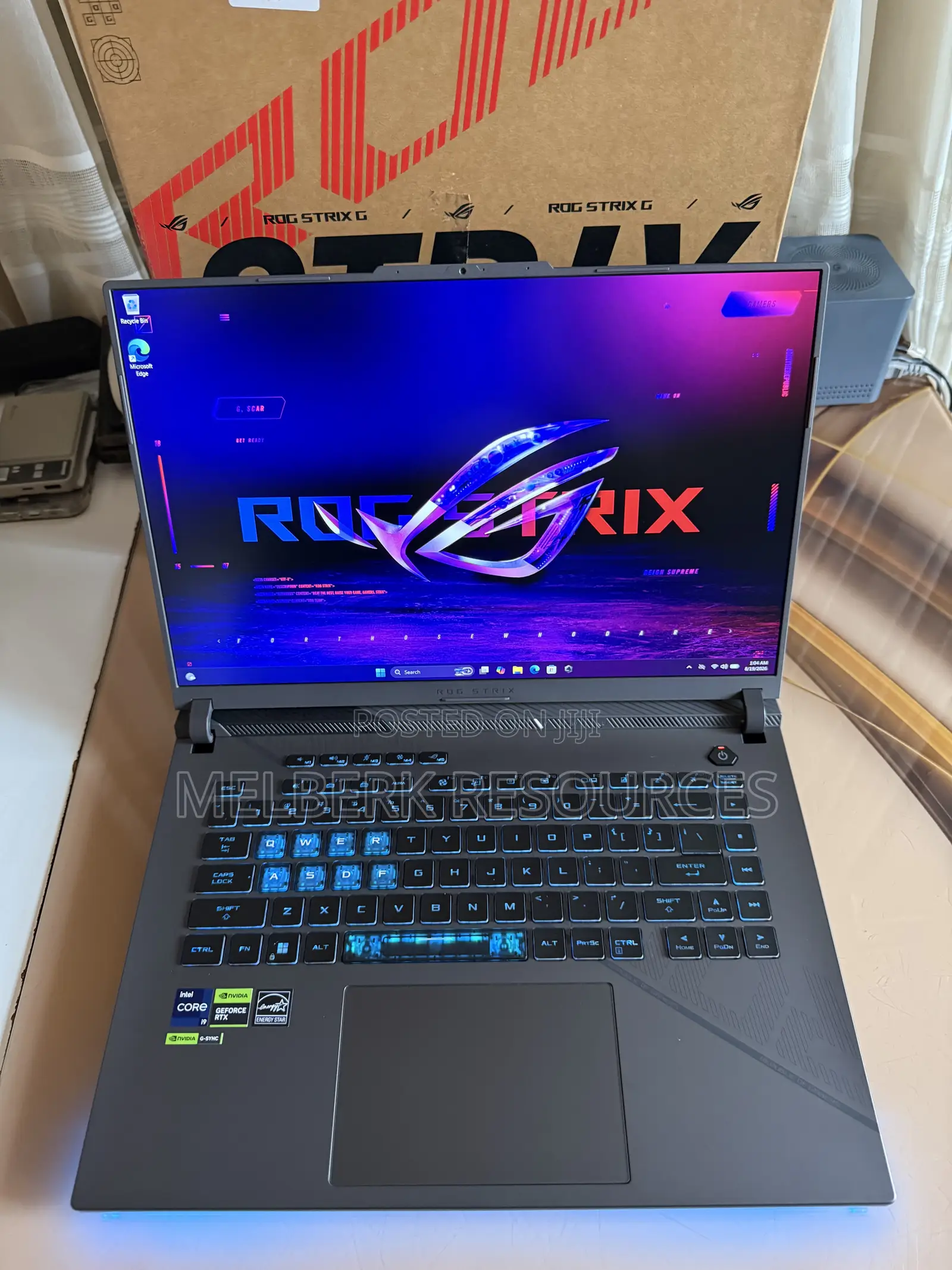 New Laptop Asus ROG Strix G16 G614 32GB Intel Core i9 SSD 1T