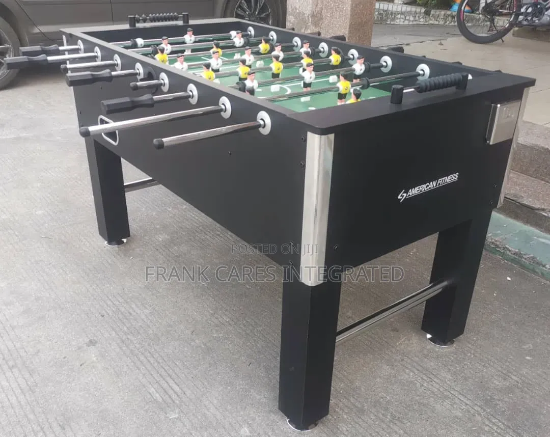 Soccer Table Game With Water Bottle Holder