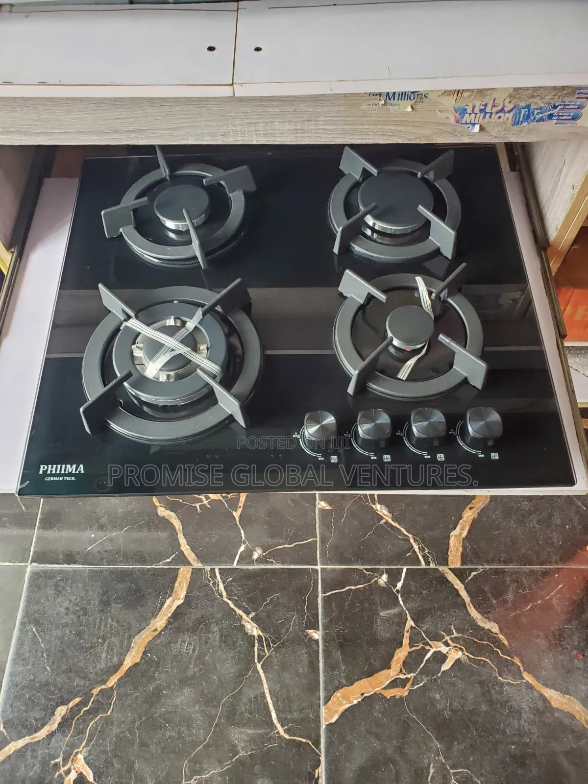 Phimma 4 Burner Cooker Hob