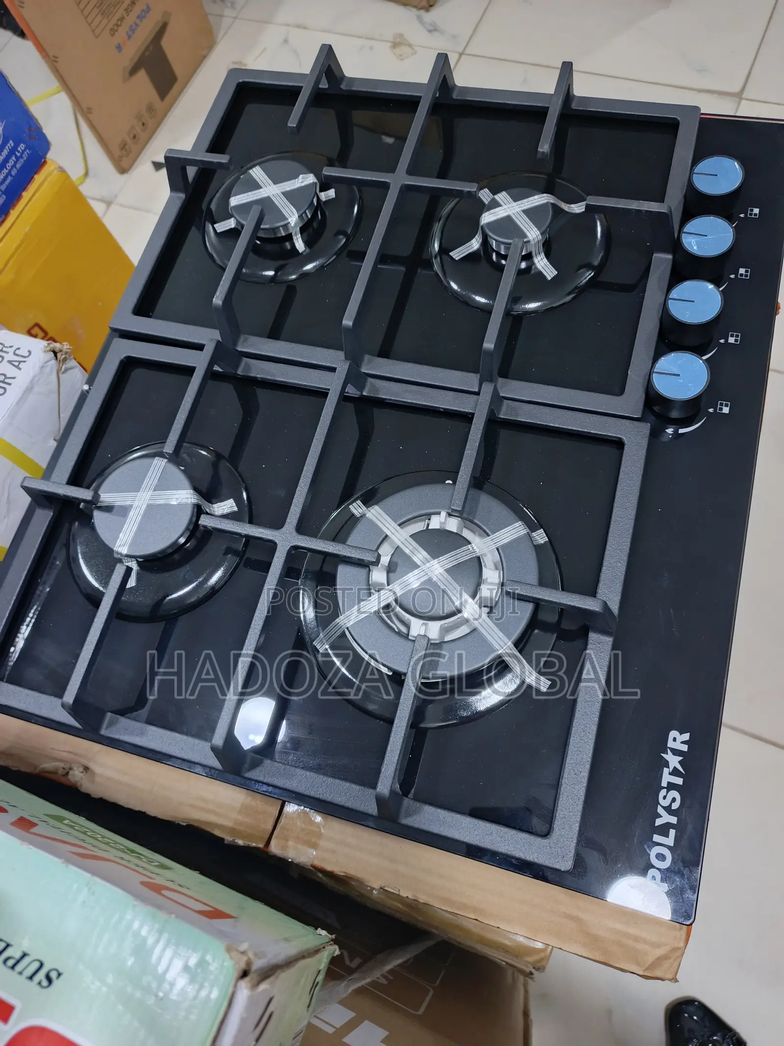 Polystar Gas Hob 4 Burner – High-Performance Cooker