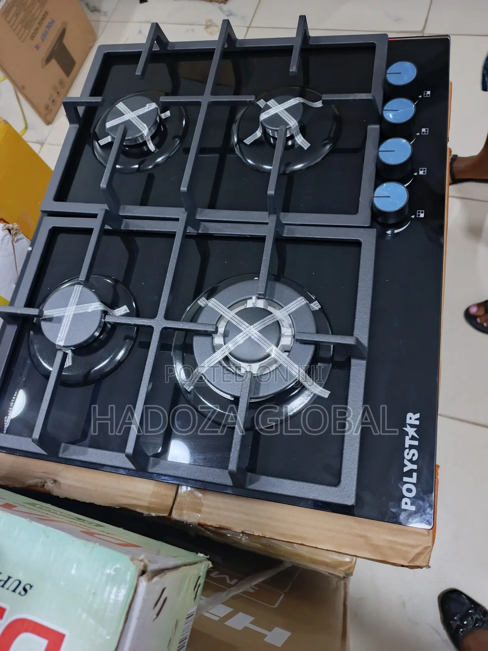 Polystar Gas Hob 4 Burner – High-Performance Cooker