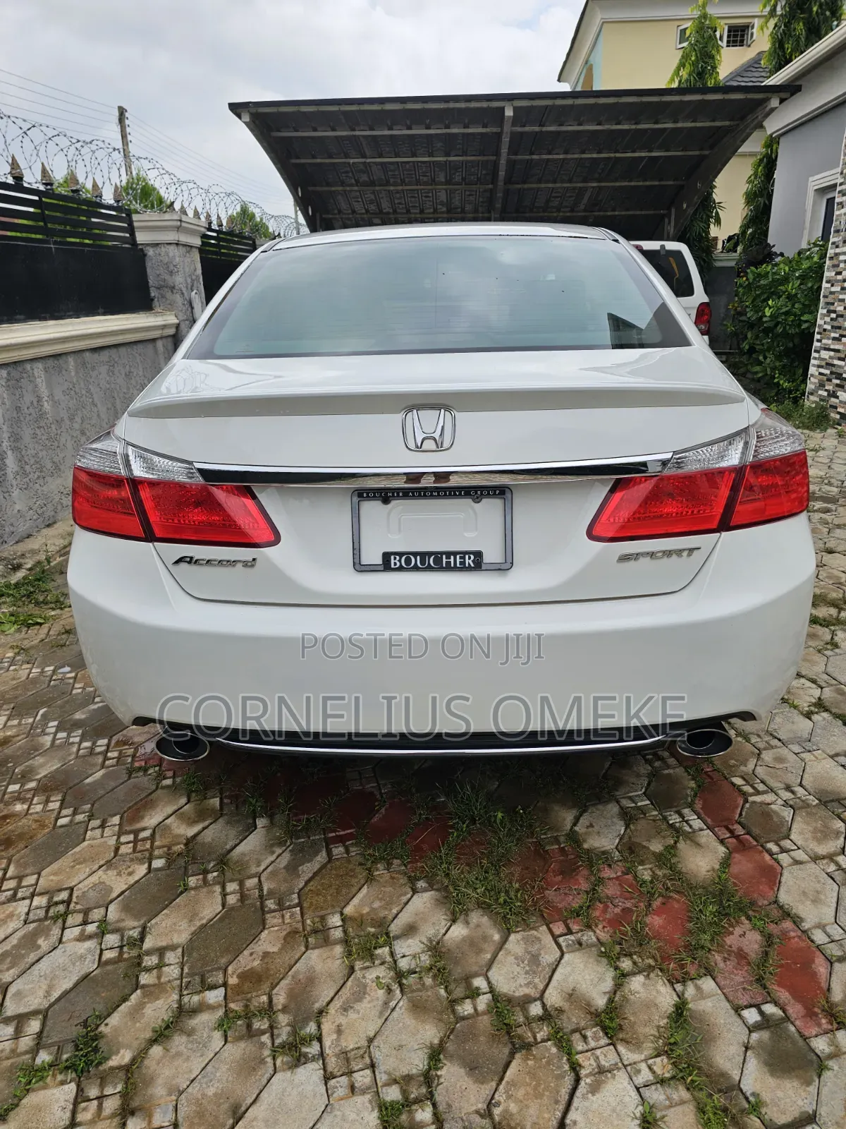 Honda Accord EX-L 4dr Sedan (2.4L 4cyl CVT) 2014 White