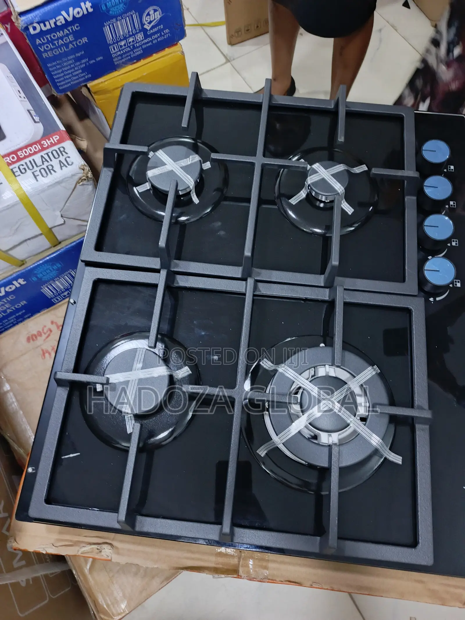 Polystar 4 Gas Hob – Stylish and Functional Cooker
