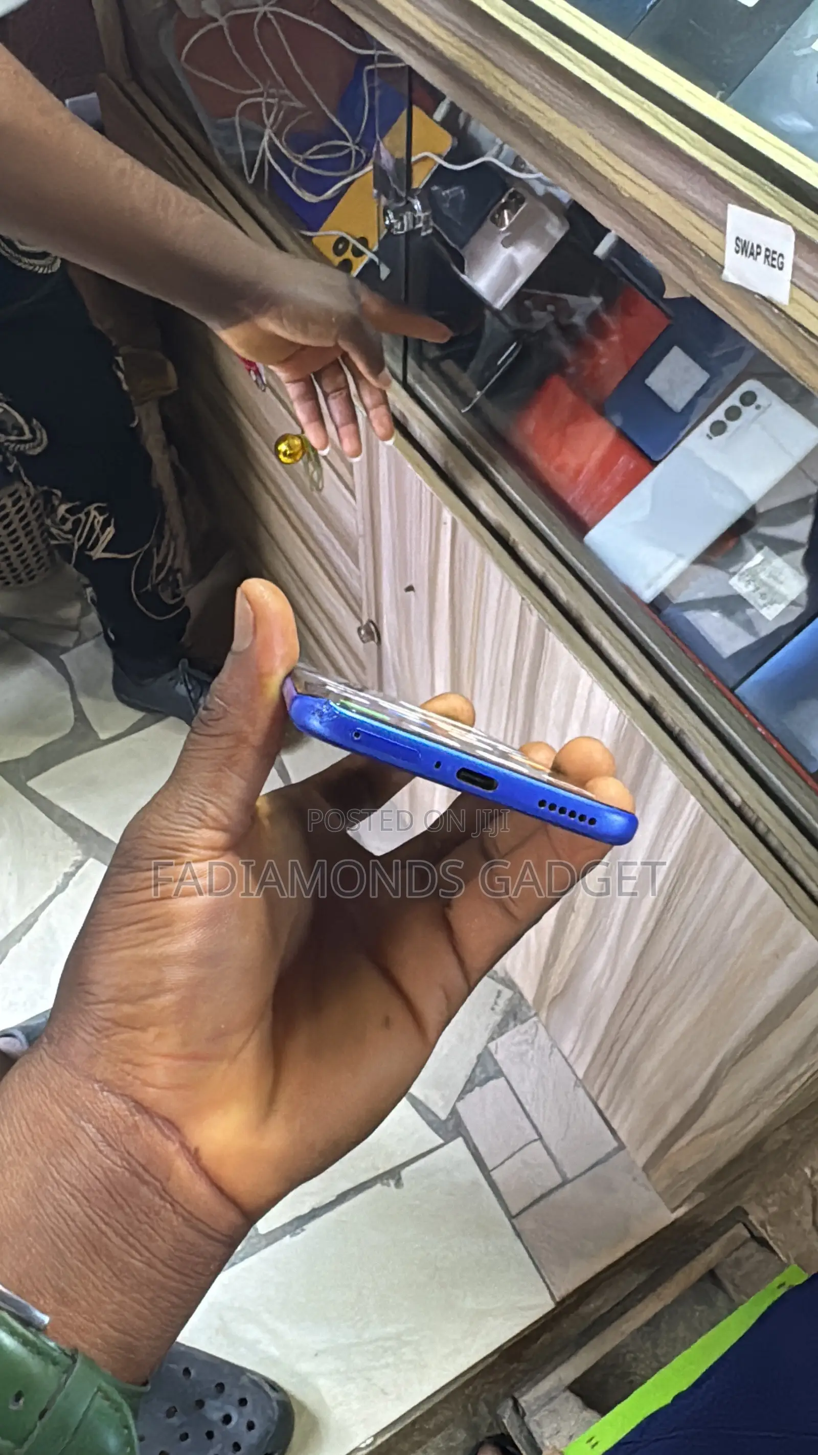 New Infinix Note Edge 256 GB Blue