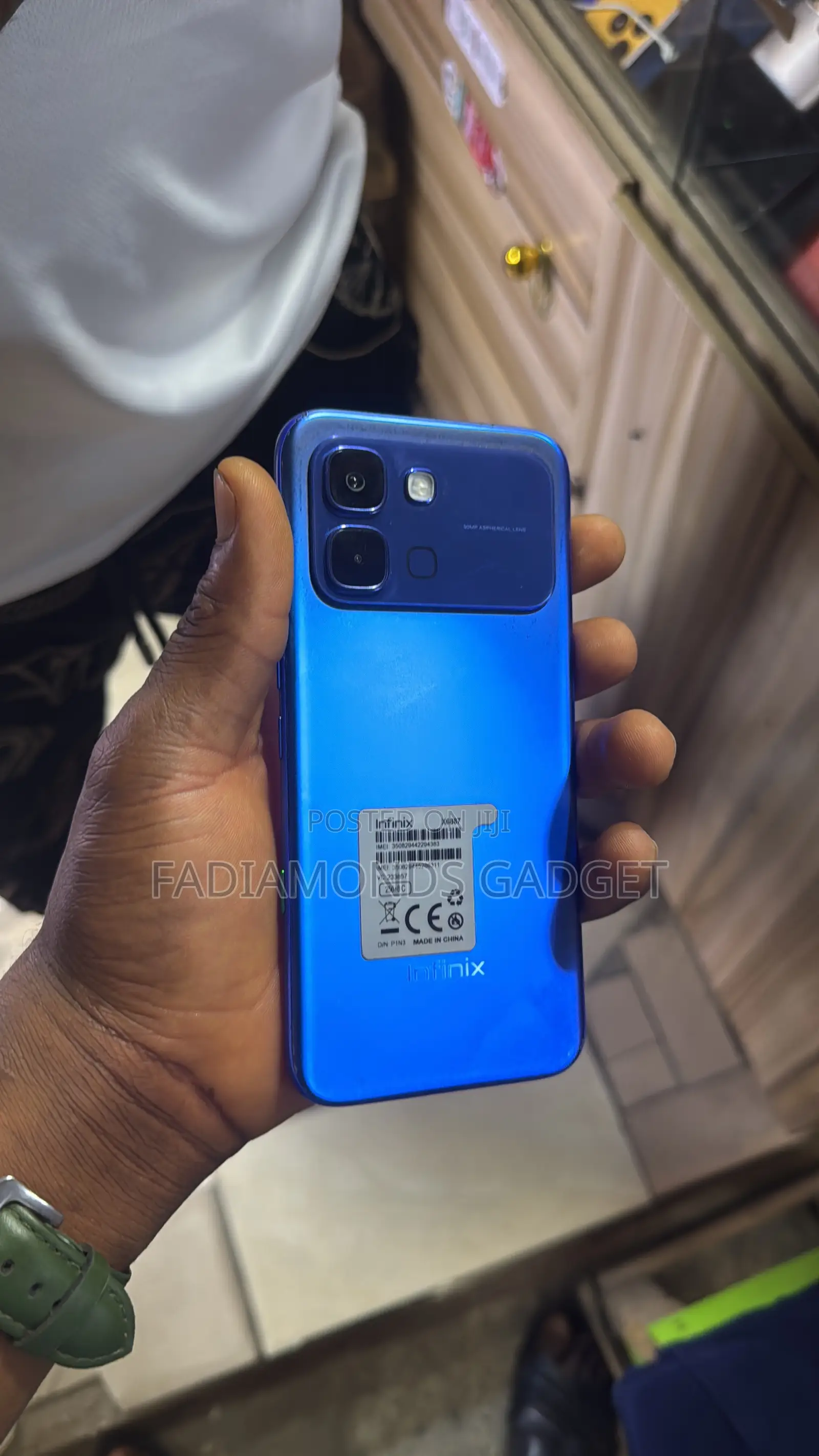 New Infinix Note Edge 256 GB Blue
