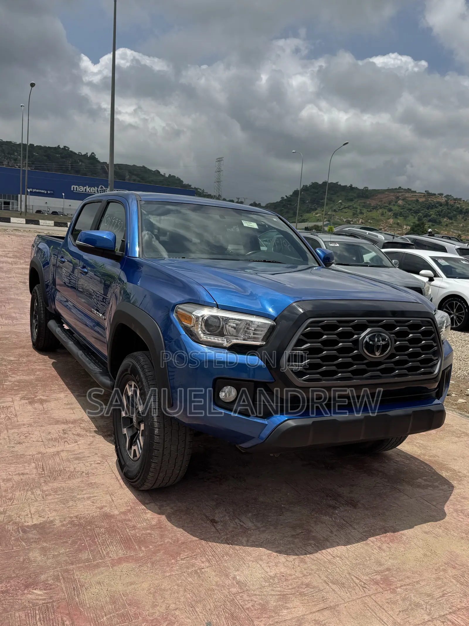 Toyota Tacoma TRD Off Road 2017 Blue