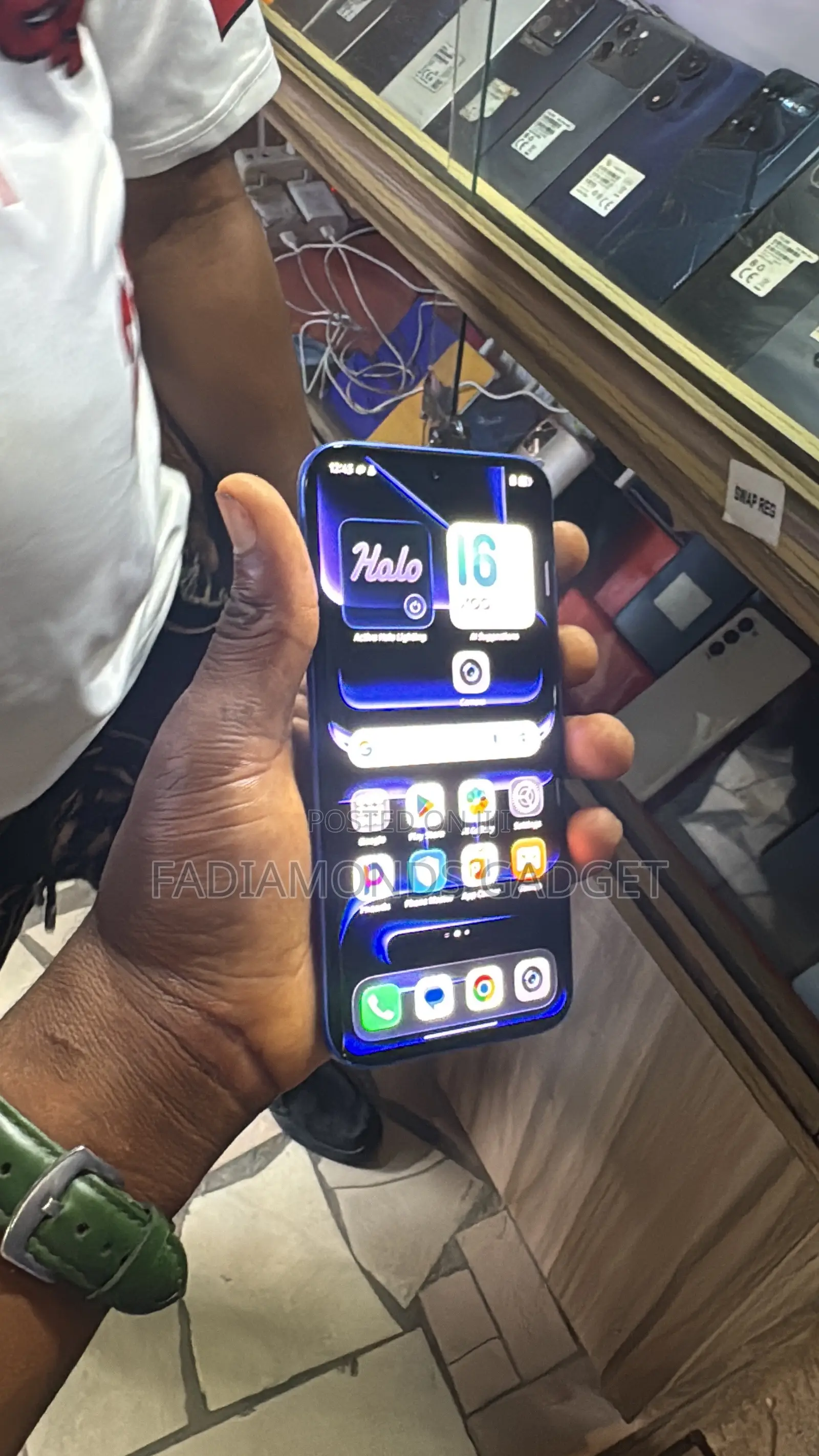 New Infinix Note Edge 256 GB Blue