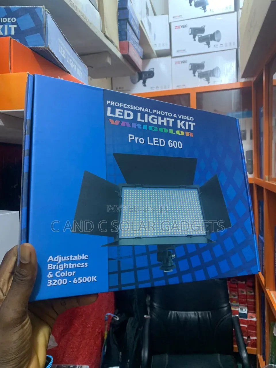 Professional Video and Photo PRO Led 600 Light