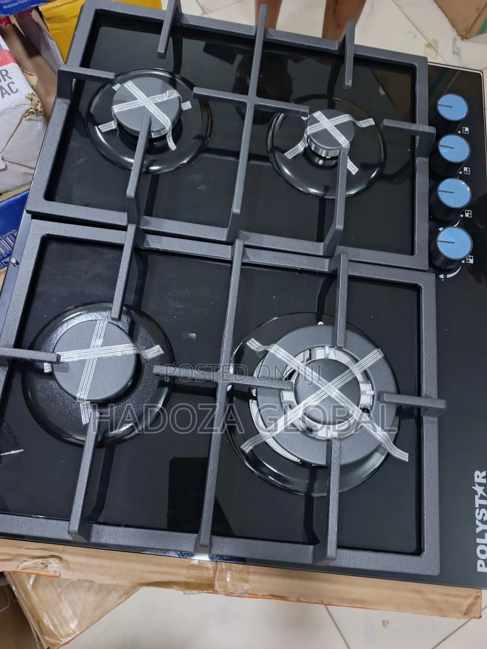 Polystar 4 Burner Gas Hob – Practical Cooking Appliance