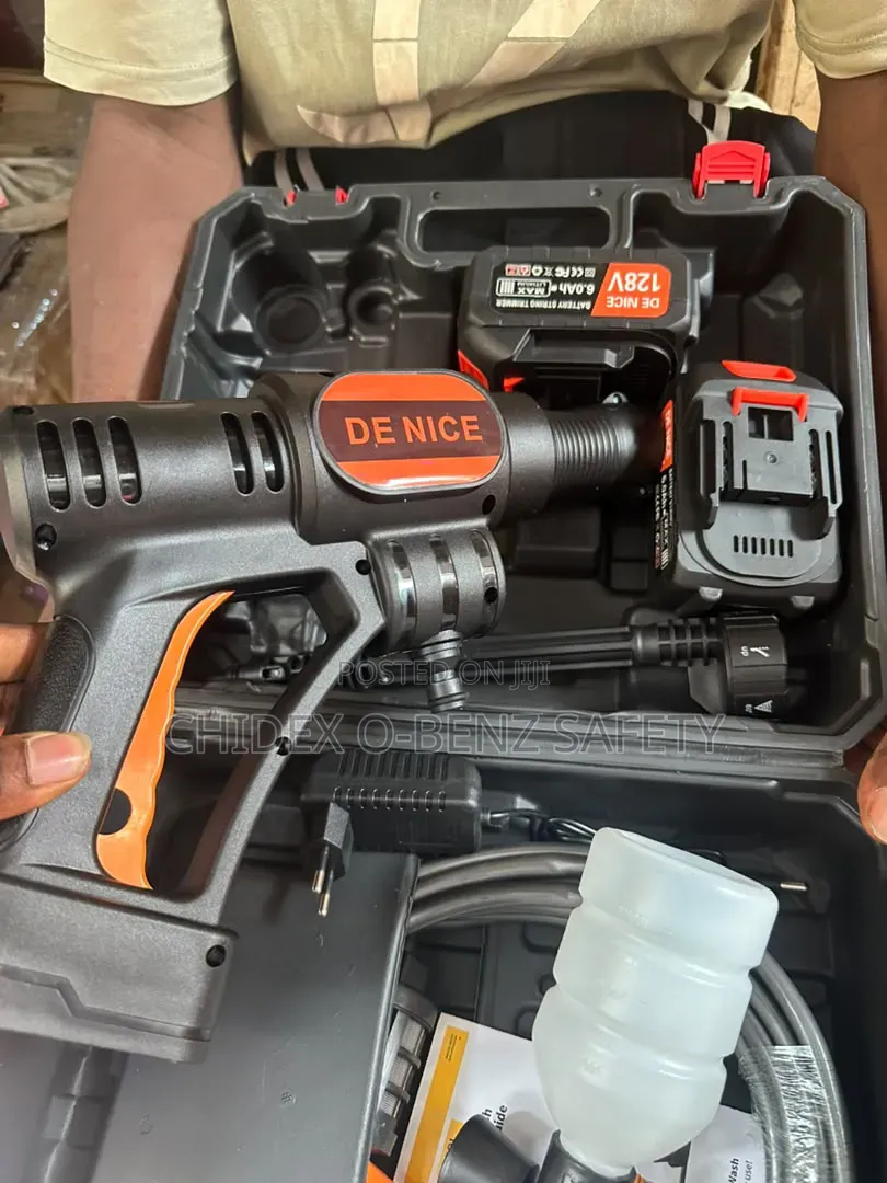 De Nice 128V Cordless High Car Pressure Washer