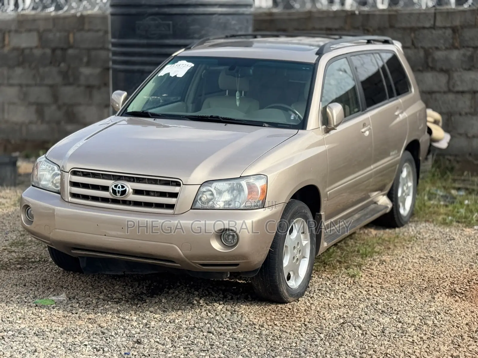 Toyota Highlander Limited V6 4x4 2006 Gold