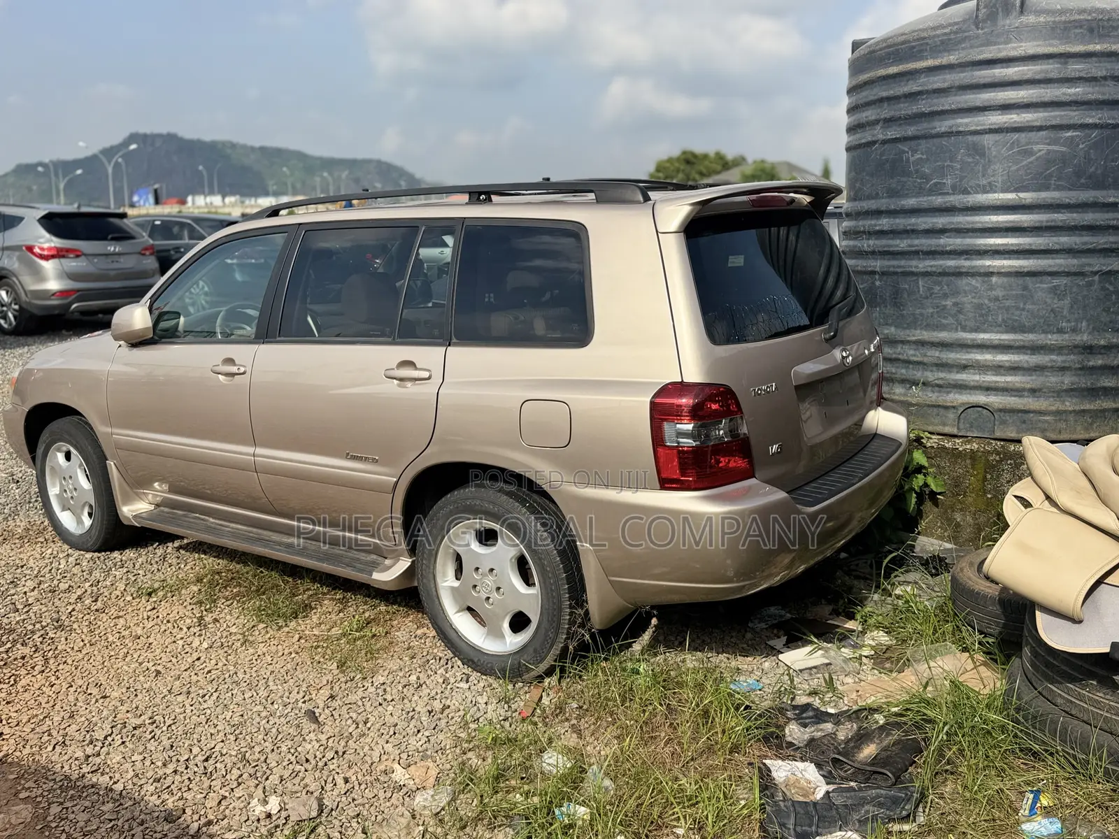 Toyota Highlander Limited V6 4x4 2006 Gold