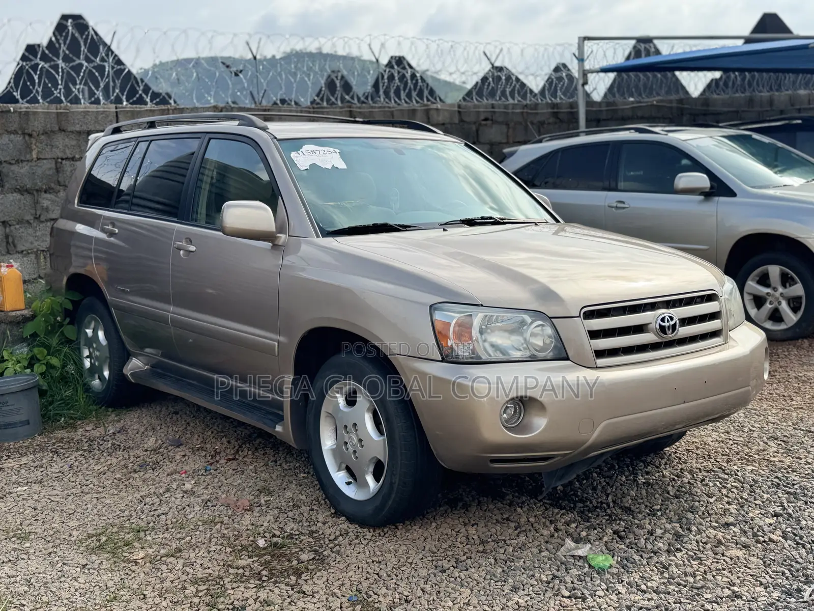 Toyota Highlander Limited V6 4x4 2006 Gold