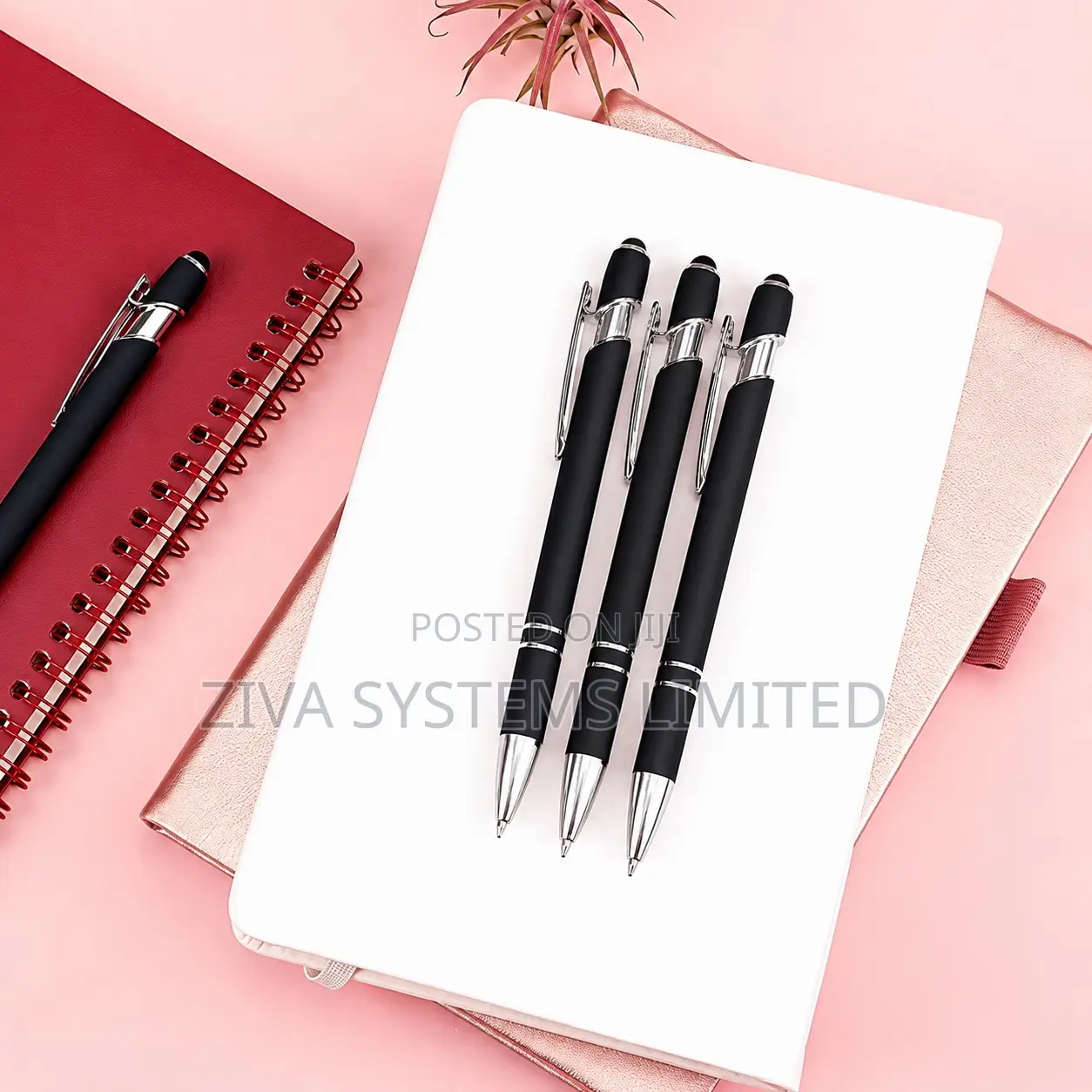 Bribobo Ballpoint Pen 2-in-1 Stylus, 1.0 Mm Black Ink