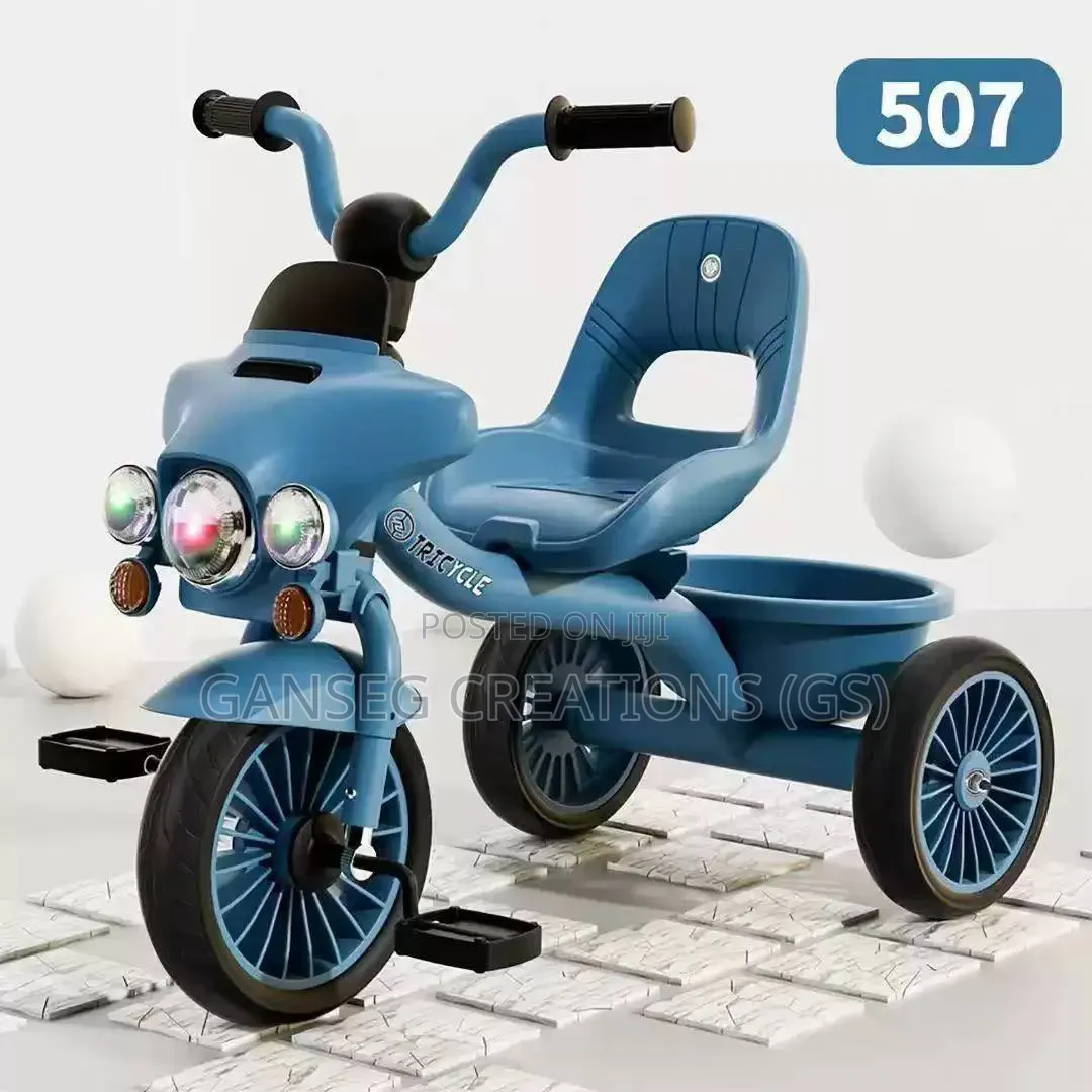 Brand New Kids Tricycle (Model 507) With Lights Music