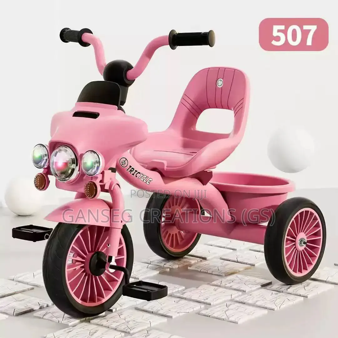 Brand New Kids Tricycle (Model 507) With Lights Music