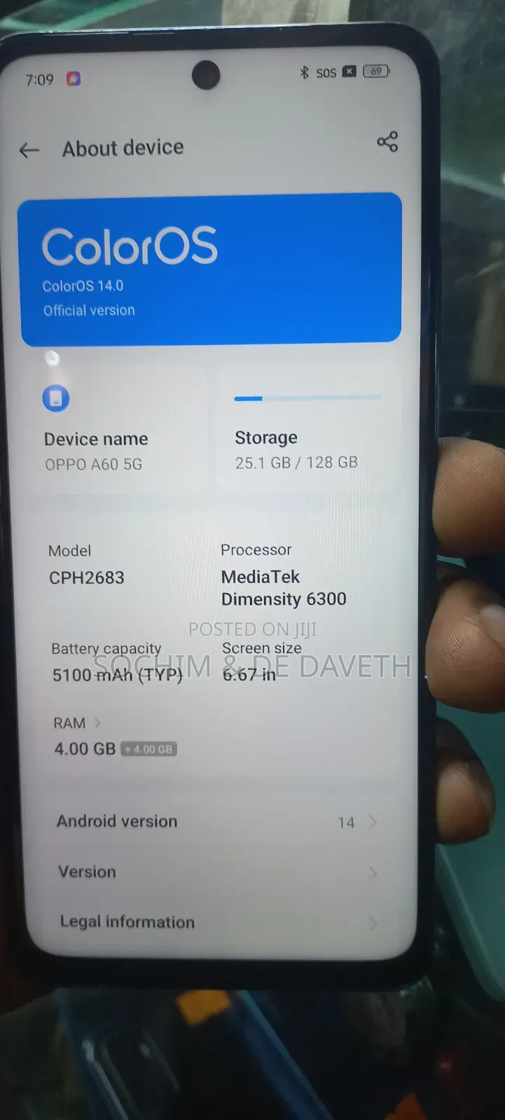 Oppo A60 128 GB