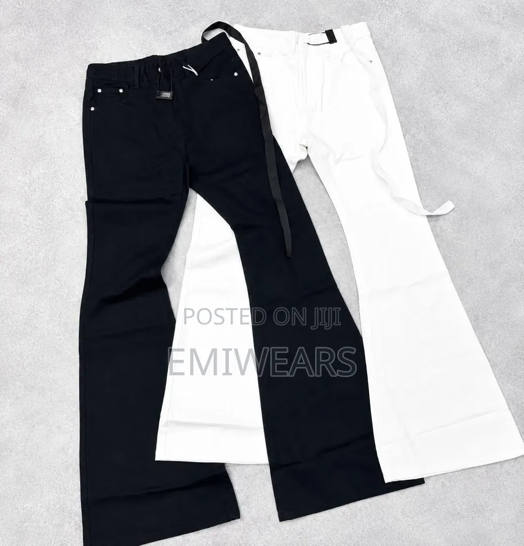 Men's Flared Bootcut Denim Jeans