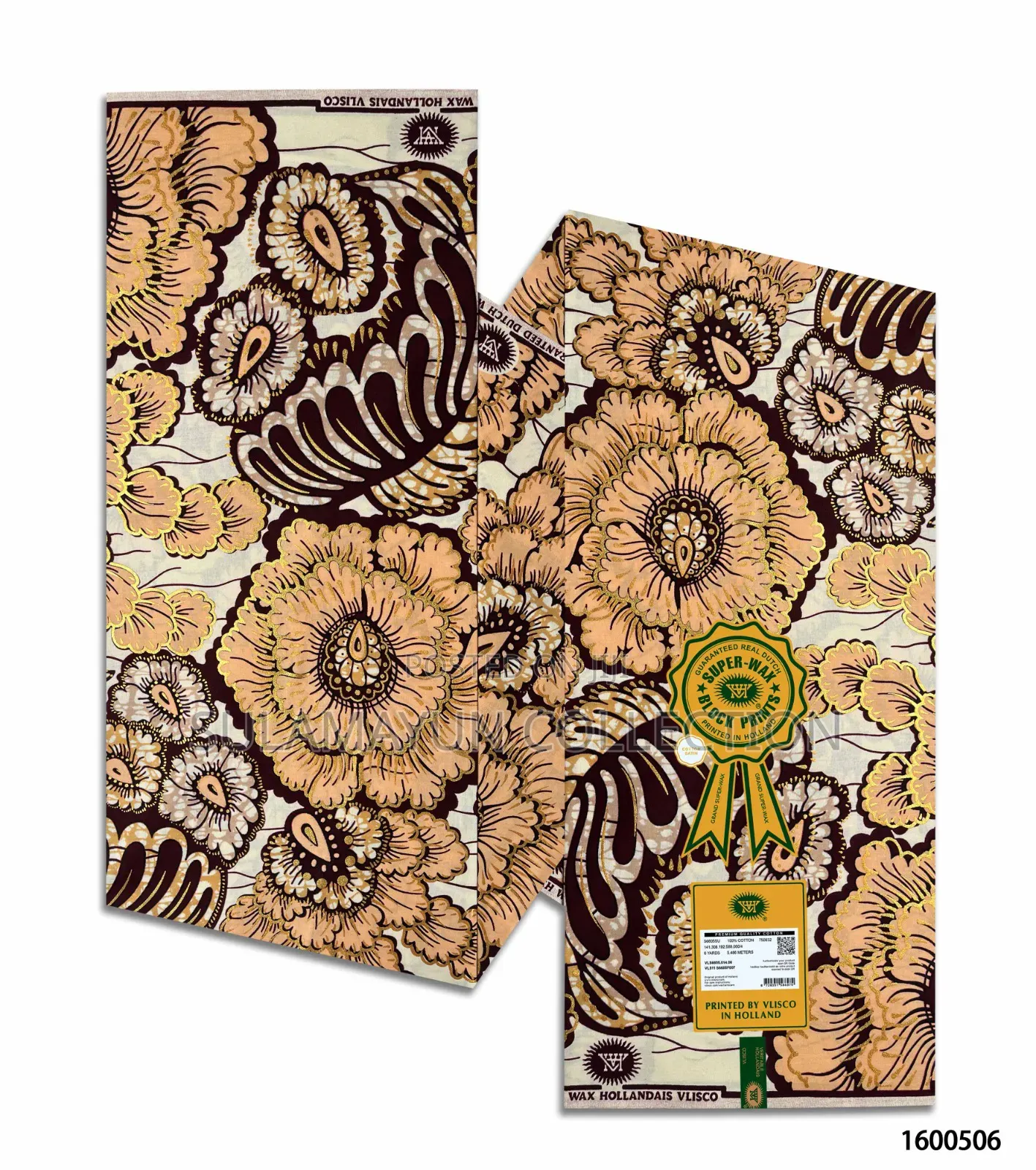 Quality Embellished Gold Ankara